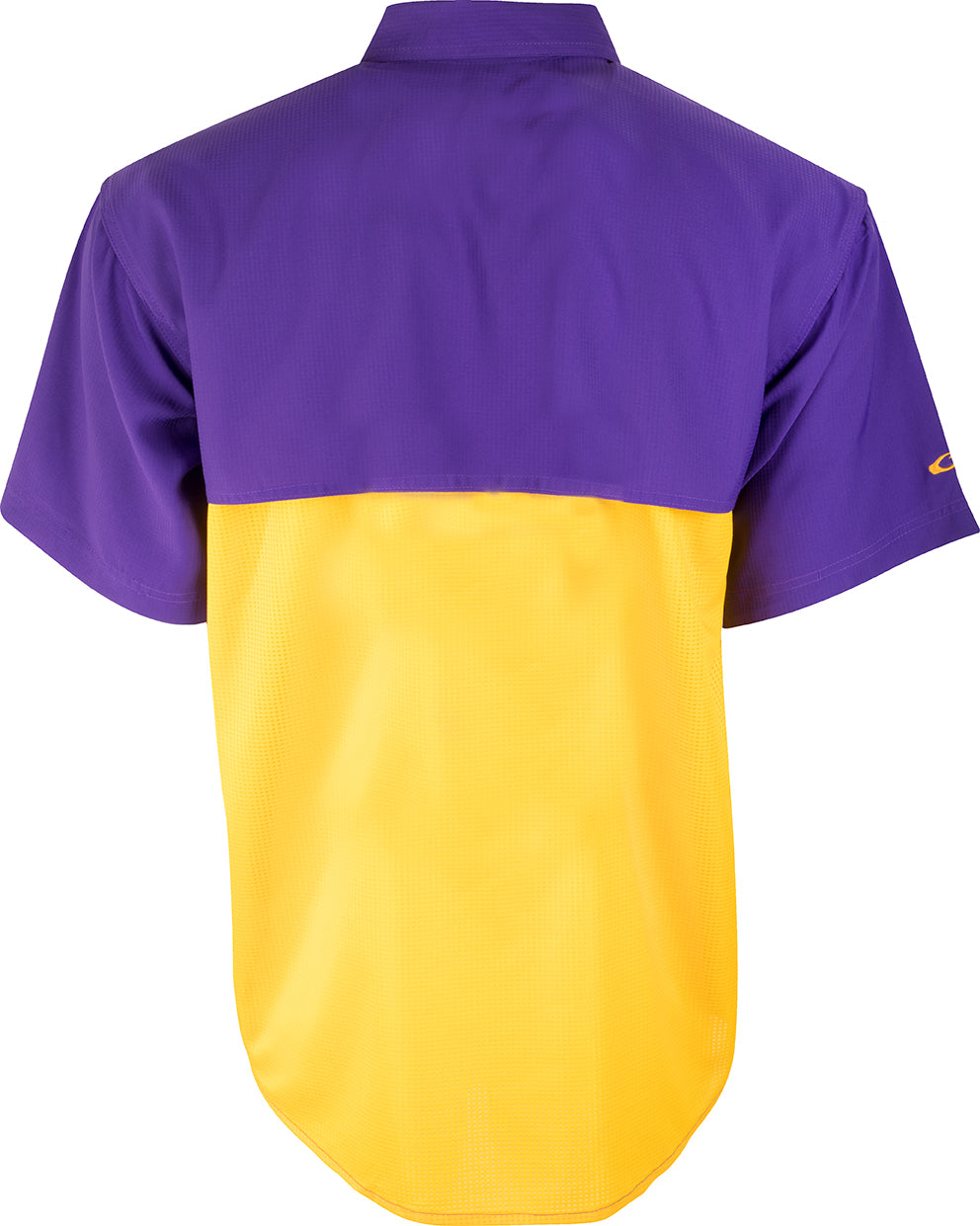 LSU Short Sleeve Mesh Back Flyweight Shirt - Lightweight & Breathable for Sports, Running & Outdoor Activities