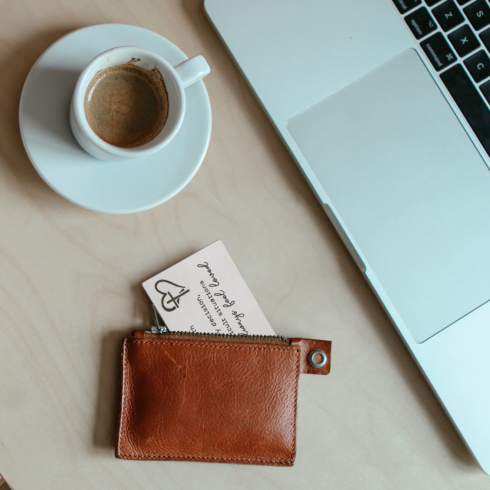 YODOCAMP Christian Engraved Wallet Card - Religious Scripture Gift for Men & Women - Inspirational Encouragement Present for Christmas, Birthday, Graduation - Perfect for Daily Carry & Faith Reminders