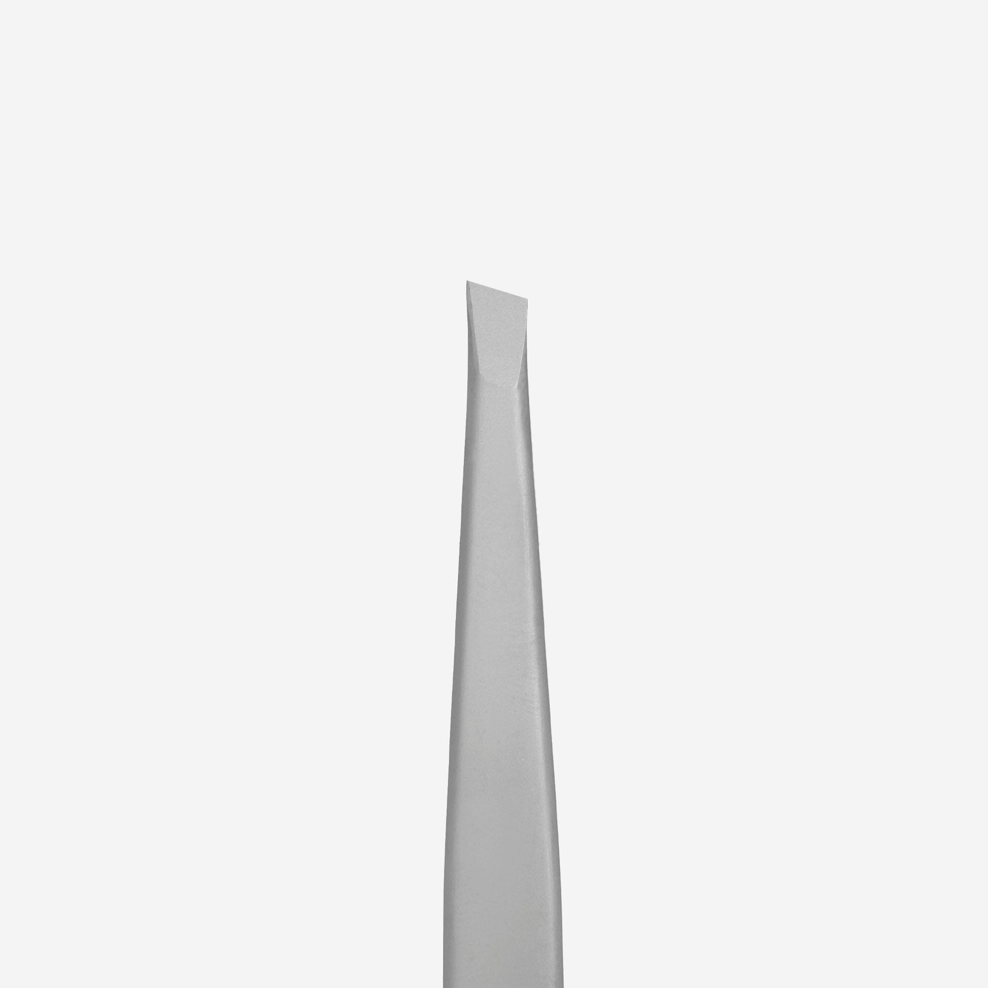 Staleks Professional Wide Slant Eyebrow Tweezers for Precise Hair Removal - Beauty & Care Essential for Salon and Home Use