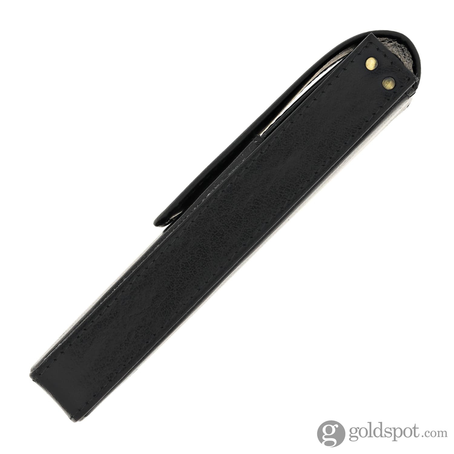 Girologio Double Magnetic Closure Pen Case - Black Premium Pencil Pouch for School, Office & Travel | Organize Pens, Markers & Stationery