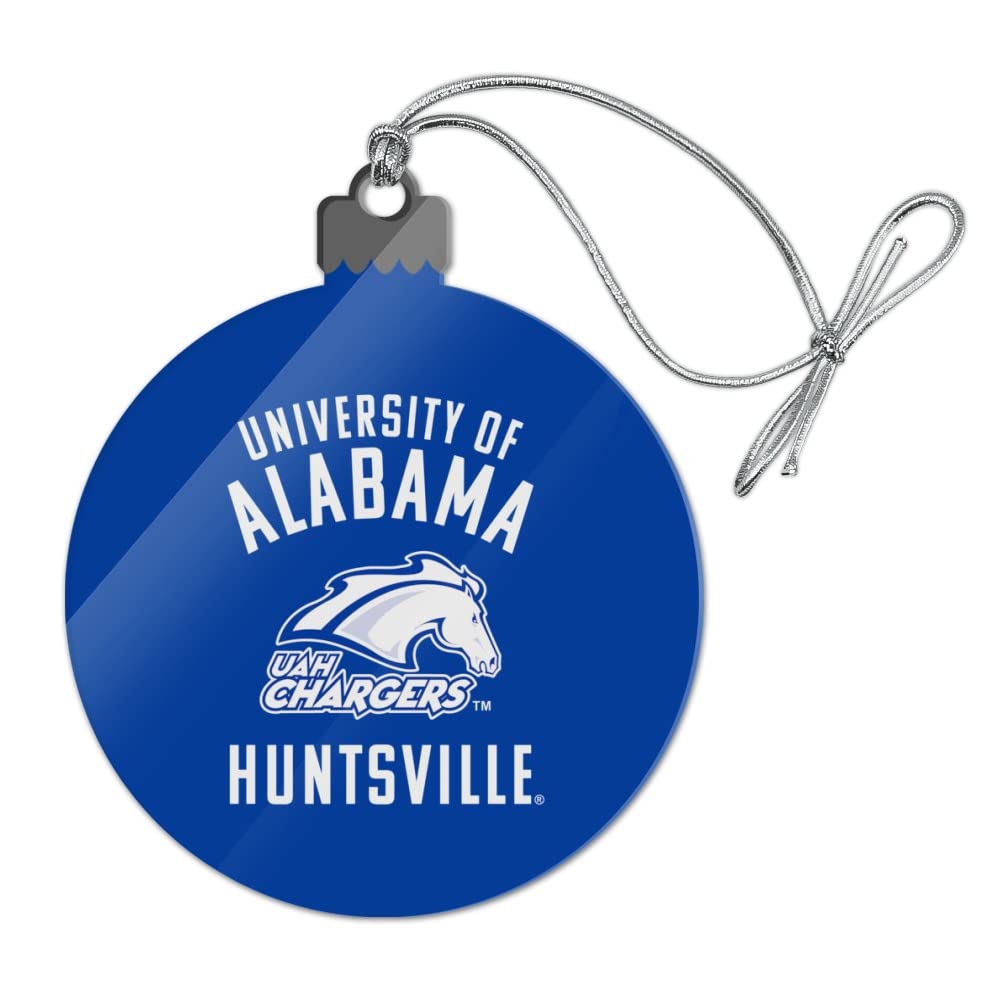UAH Chargers Acrylic Christmas Tree Ornament for Holiday Decor