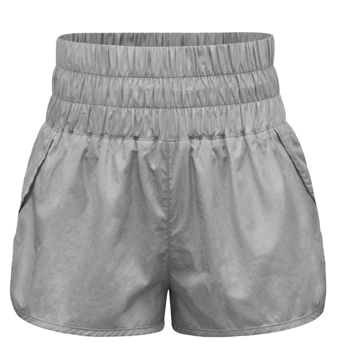 Women's High Waisted Athletic Shorts - Stretchy Quick Dry Workout Running Gym Shorts for Women, Comfortable Casual Summer Shorts - Perfect for Yoga, Jogging, and Outdoor Activities
