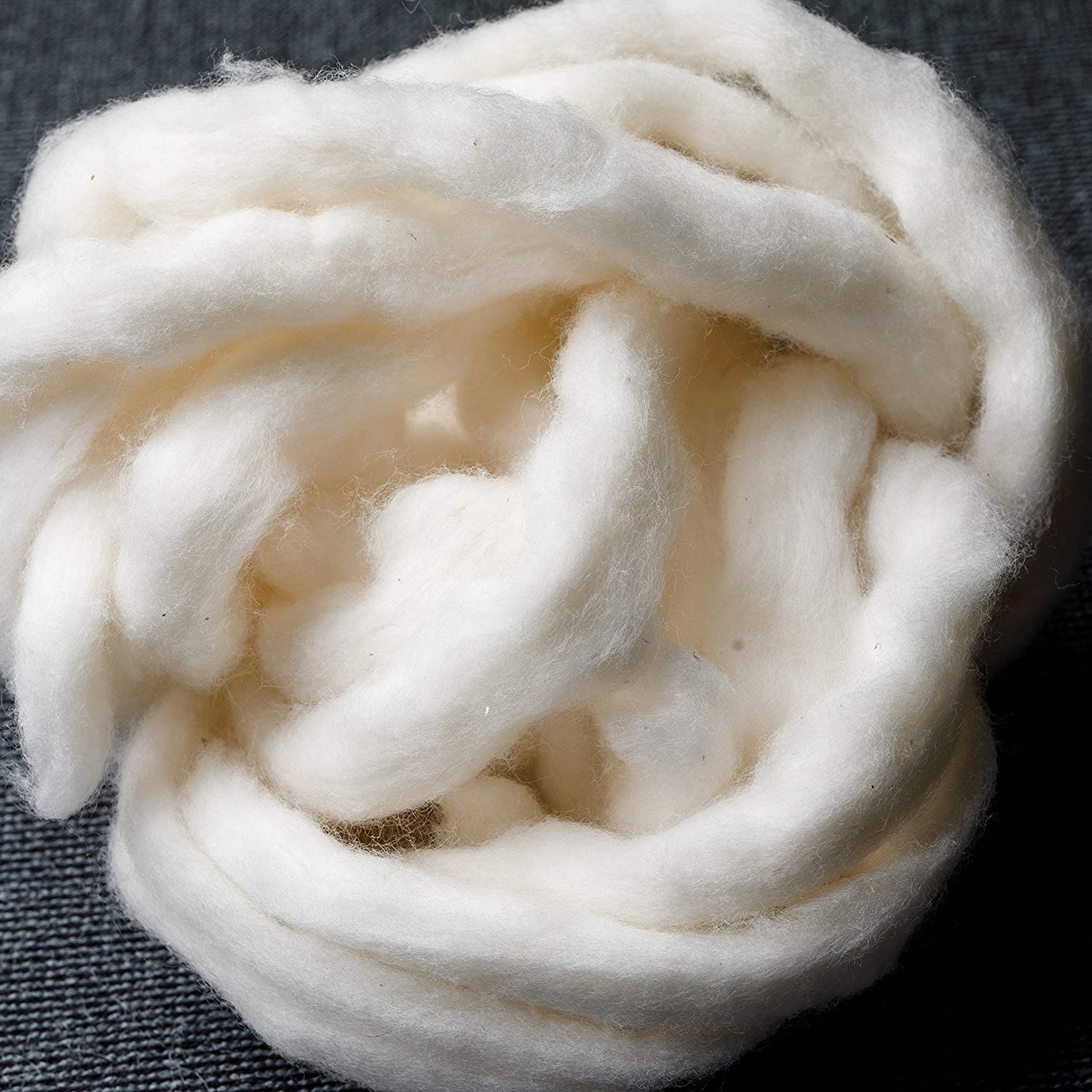 Organic Japanese Cotton Sliver 13 Feet - 100% Unbleached, Natural & Eco-Friendly [Made in Japan] (4 Pack) - Perfect for Baby Care, DIY Crafts & Sensitive Skin Products