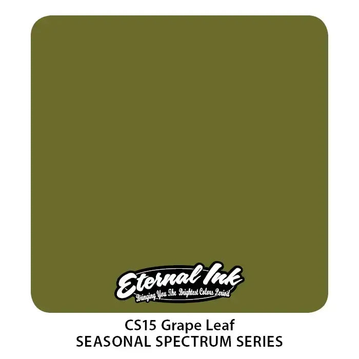 Premium Grape Leaf Eternal Ink - 1 oz Bottle for Tattoo Artists & Body Art - Long-Lasting, Vibrant & Safe for Skin - Perfect for Professional Tattoos, Permanent Makeup & Artistic Designs