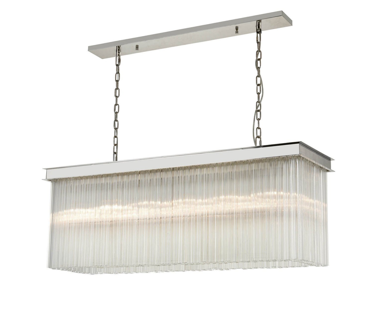 20-Light Crystal Chandelier for Dining Room - Elegant Modern Ceiling Light Fixture with LED Bulbs for Home Decor, Wedding, Restaurant & Hotel Lighting
