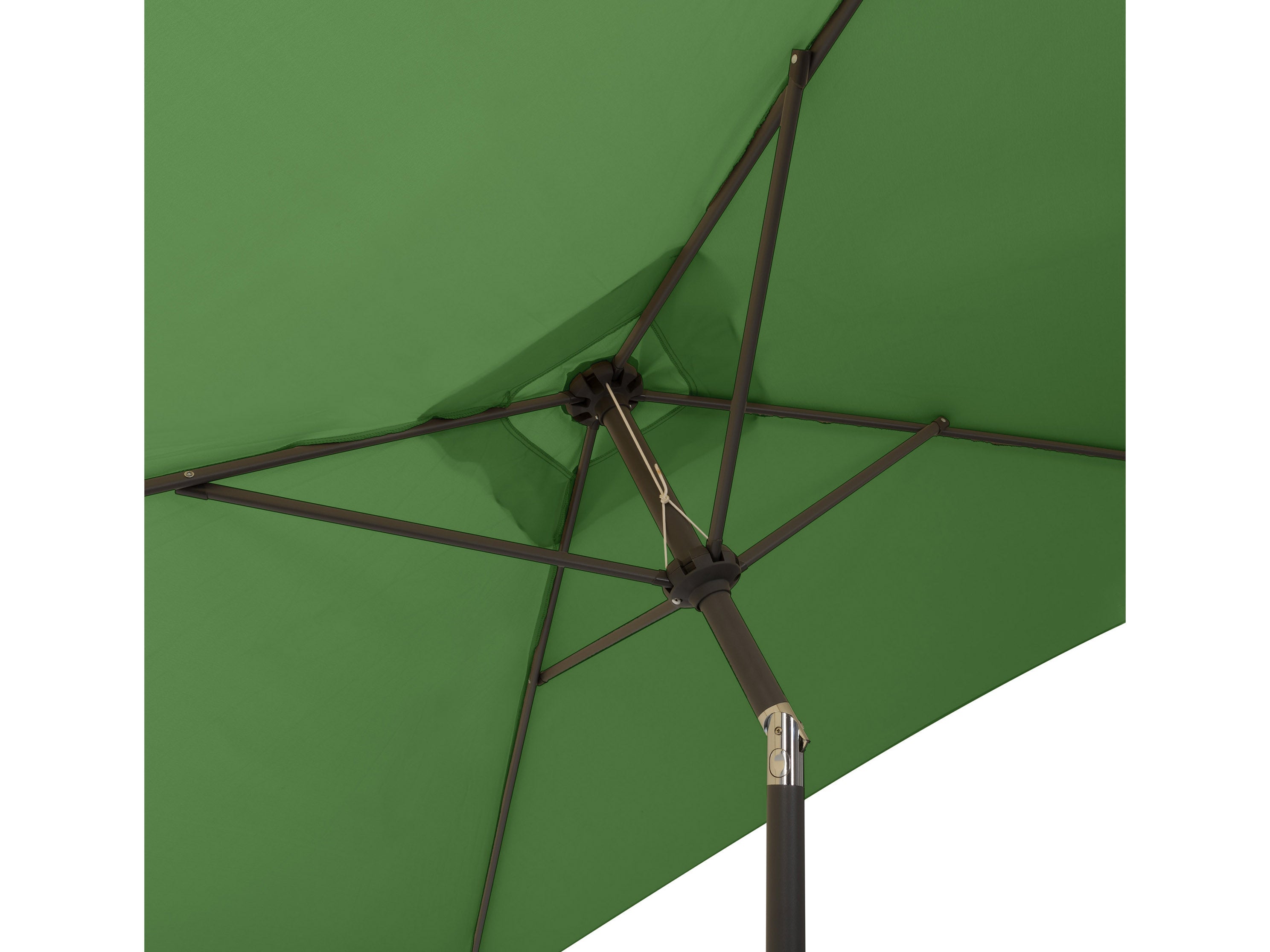 9ft Square Forest Green Patio Umbrella - Outdoor Sun Shade for Deck, Poolside, and Garden - UV Protection & Water Resistant