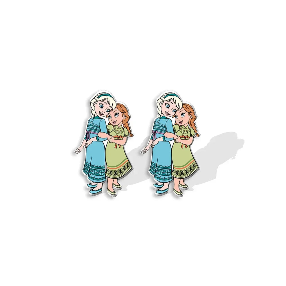 Frozen-Inspired Earrings - Disney Princess Jewelry for Women & Girls | Perfect for Cosplay, Costume Parties & Disney Themed Events