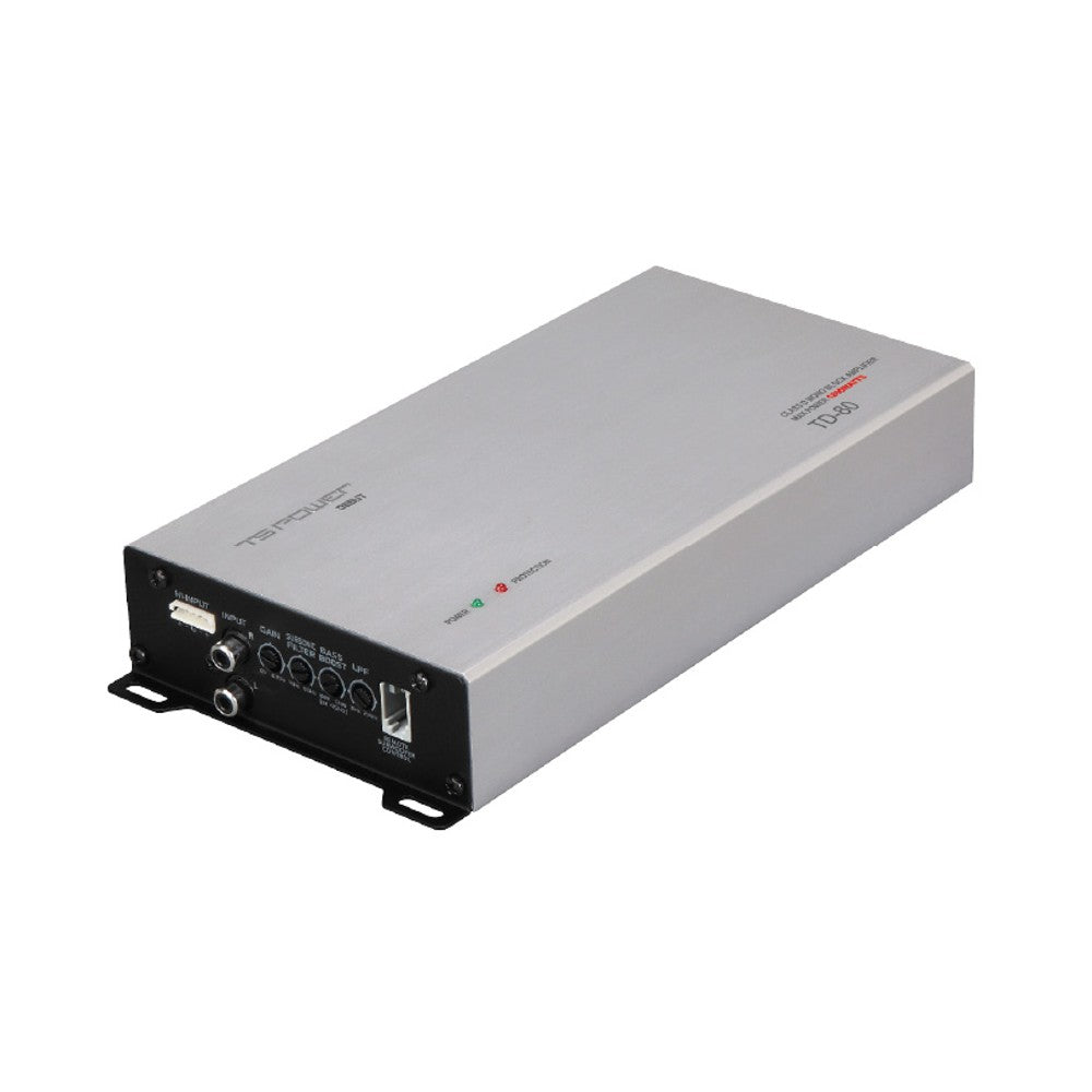 NESA TD 80 2300W Monoblock Micro Amplifier - High Power Car Audio Amplifier for Subwoofers & Speakers | Perfect for Car Audio Systems & Home Theater Setups