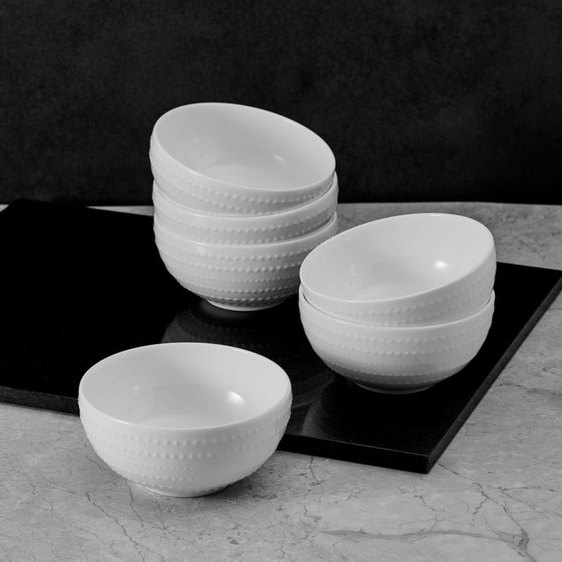 Nellie Set of 6 Fruit Bowls - Durable Melamine Serving Bowls for Fruits, Snacks & Salads | Perfect for Kitchen, Dining & Entertaining