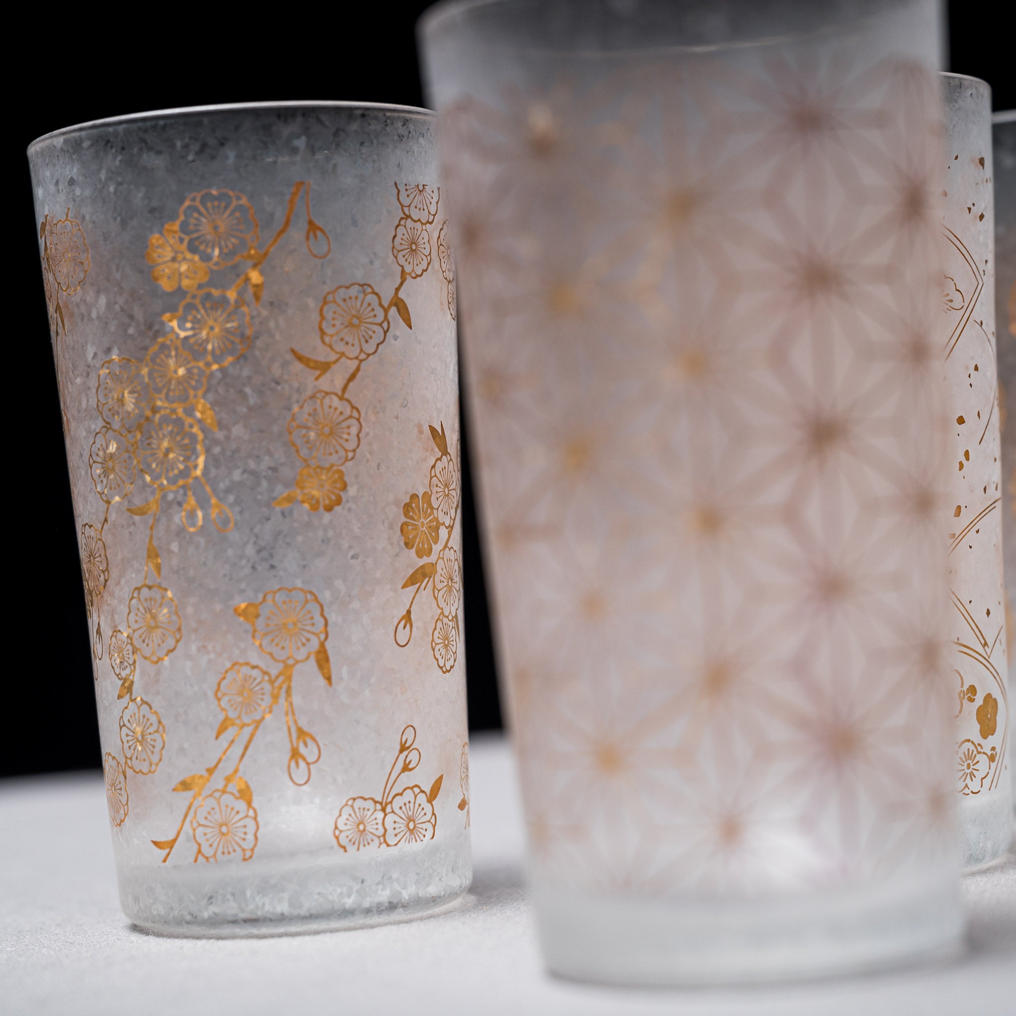 Premium Wakomon Shot Sake Glass - Yukiwa Traditional Japanese Ceramic Cup for Sake, Whiskey & Cocktails - Perfect for Home Bar, Japanese Restaurants & Gift Giving