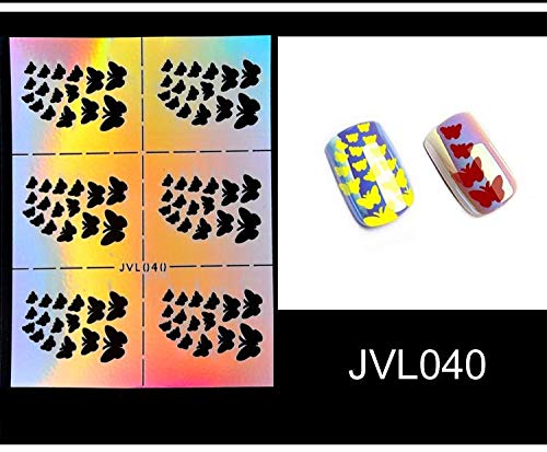 Hollow Nail Stickers 23 Styles - DIY French Manicure Decals for Nail Art