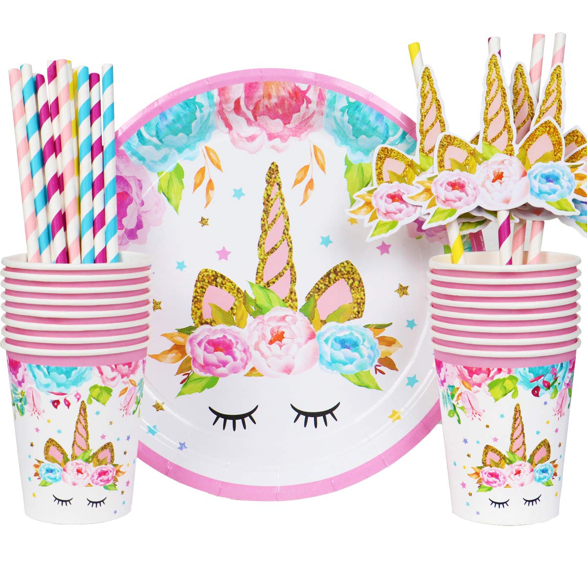 Festive Christmas Table Decor Set - 12-Piece Holiday Dinnerware with Paper Plates, Napkins & Silverware Holders - Merry Christmas Banner for Holiday Party Decorations - Perfect for Family Gatherings, Office Parties & Festive Home Decor