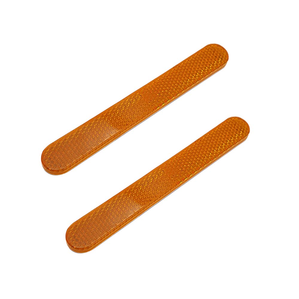 Adhesive Safety Reflectors for Mailboxes, Bikes & Cars - Quick Mount