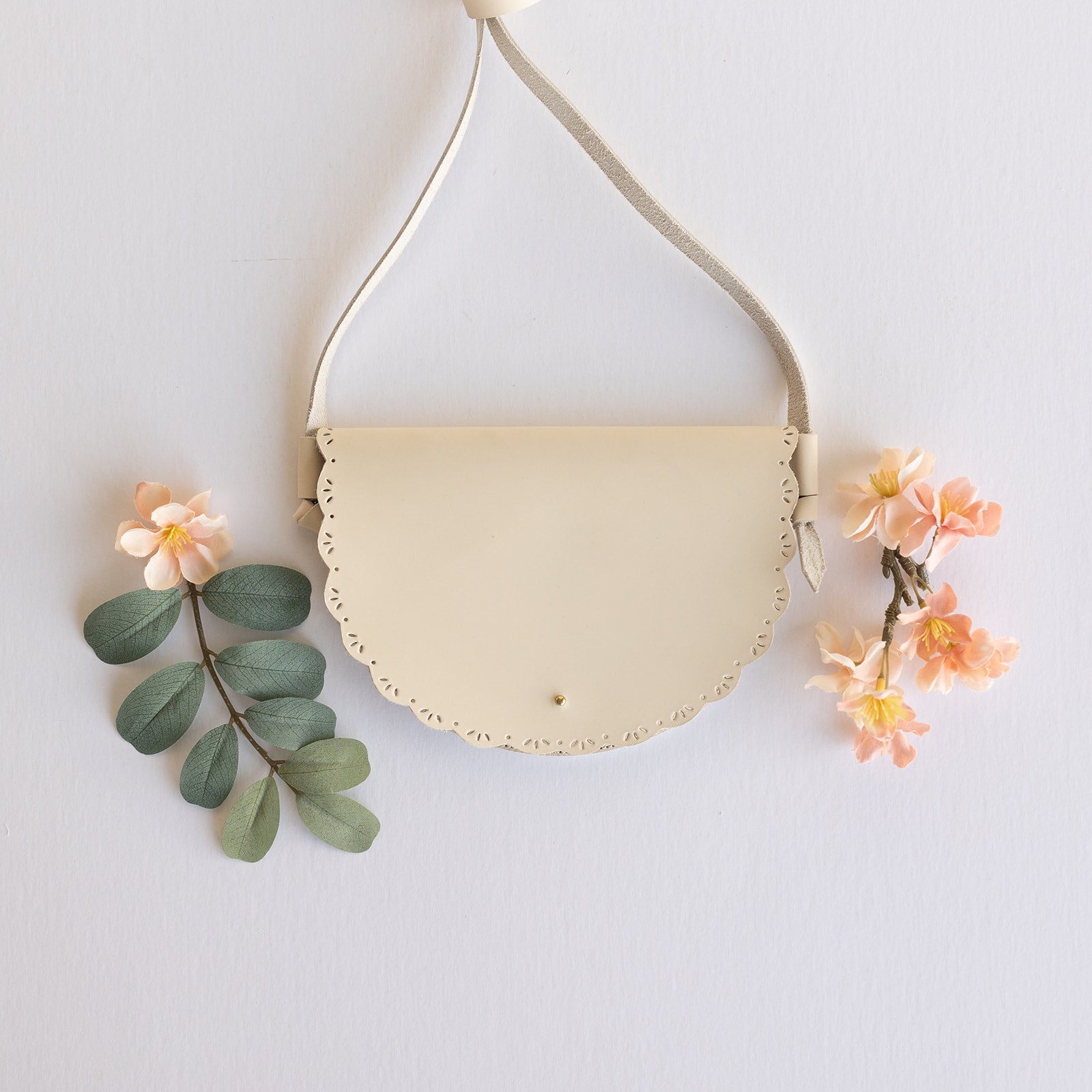 Ophelia Cream Primavera Satchel - Stylish Leather Handbag for Women, Perfect for Work, Travel & Everyday Use