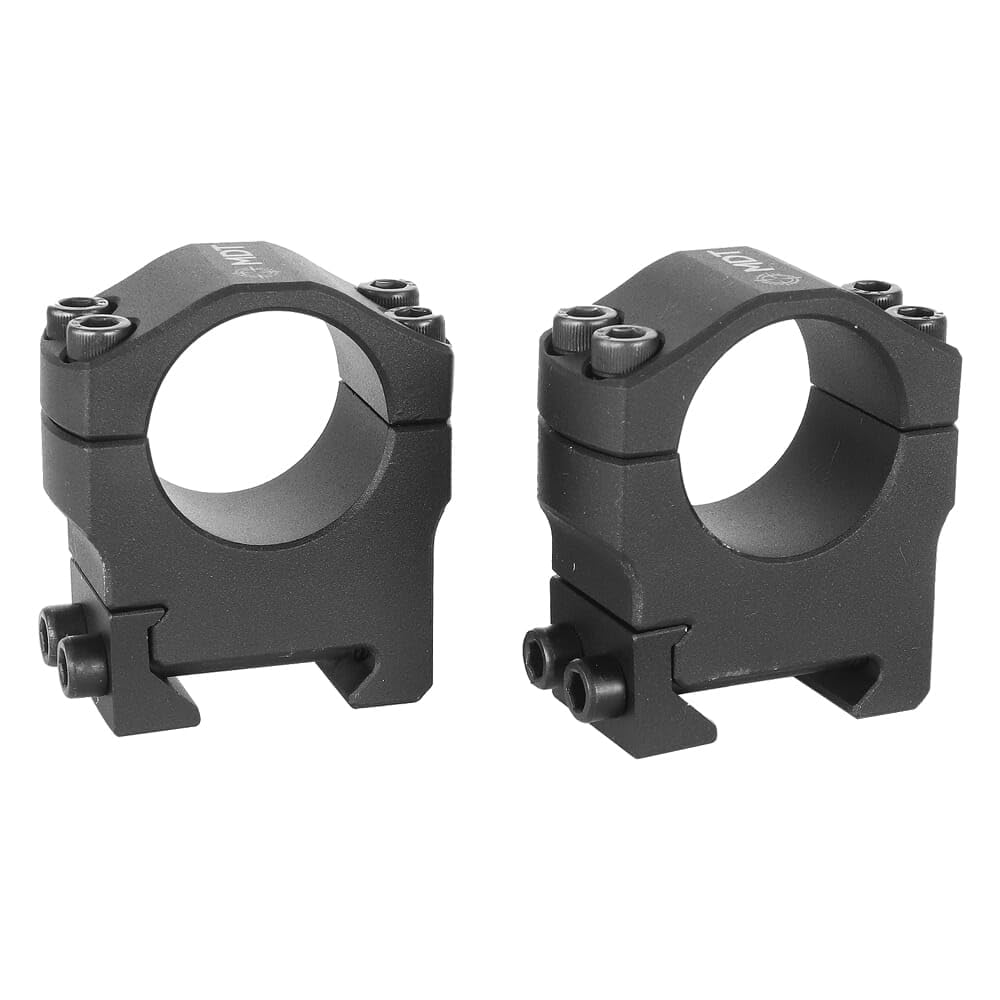 MDT Premier Lightweight Aluminum Scope Rings - 30mm 34mm 1 inch High Precision Picatinny Scope Mounts for Rifles | Low/Medium/High/X-High Profile | Perfect for Hunting, Tactical Shooting & Long-Range Precision