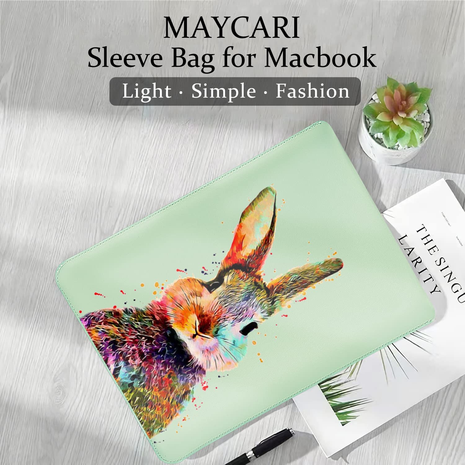 MAYCARI 15.6-16 Inch Laptop Sleeve Case for MacBook Pro 16