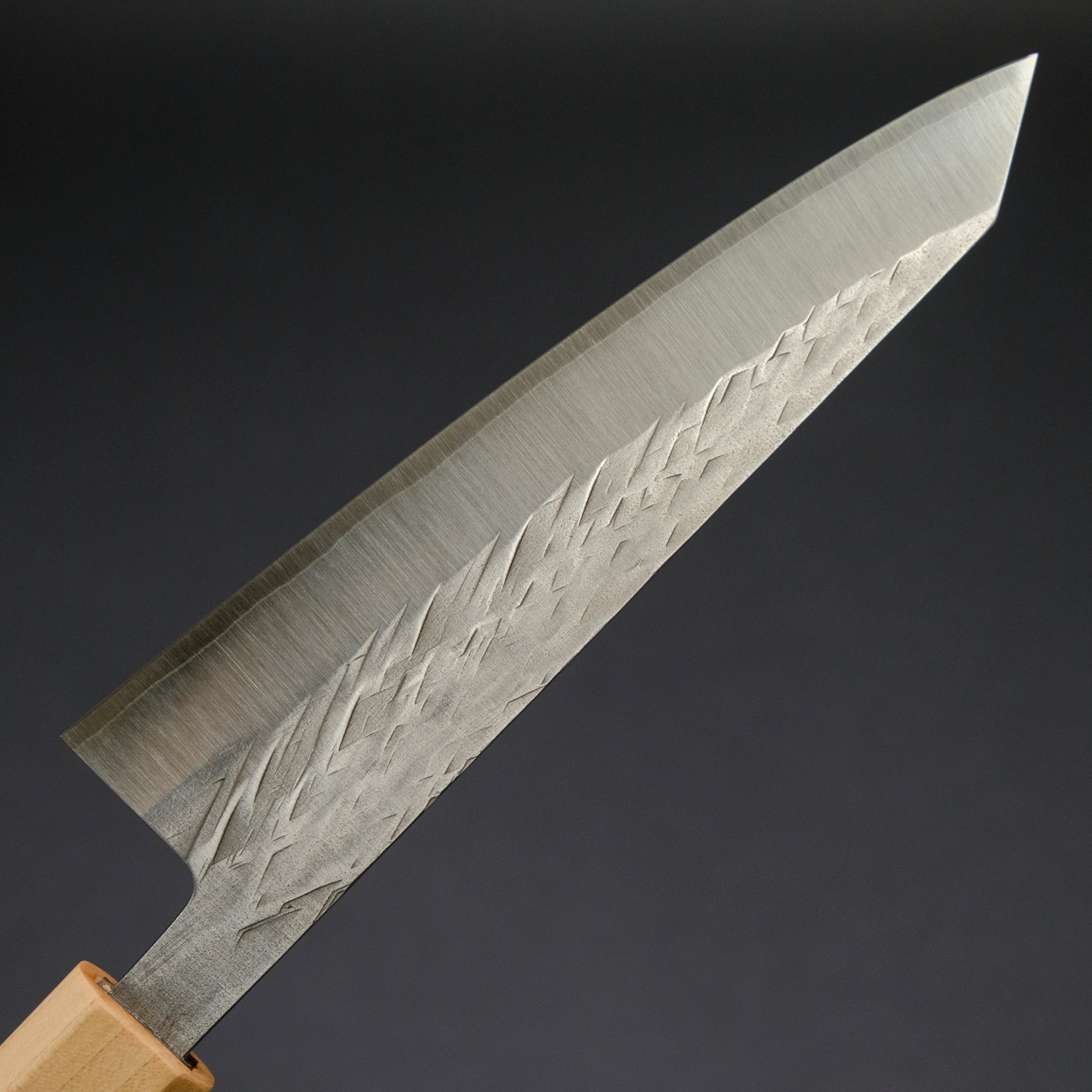 Hitohira TD SLD Tsuchime Honesuki Kaku 150mm Japanese Boning Knife with Walnut Handle - Perfect for Poultry Butchery, Meat Deboning & Professional Kitchen Use