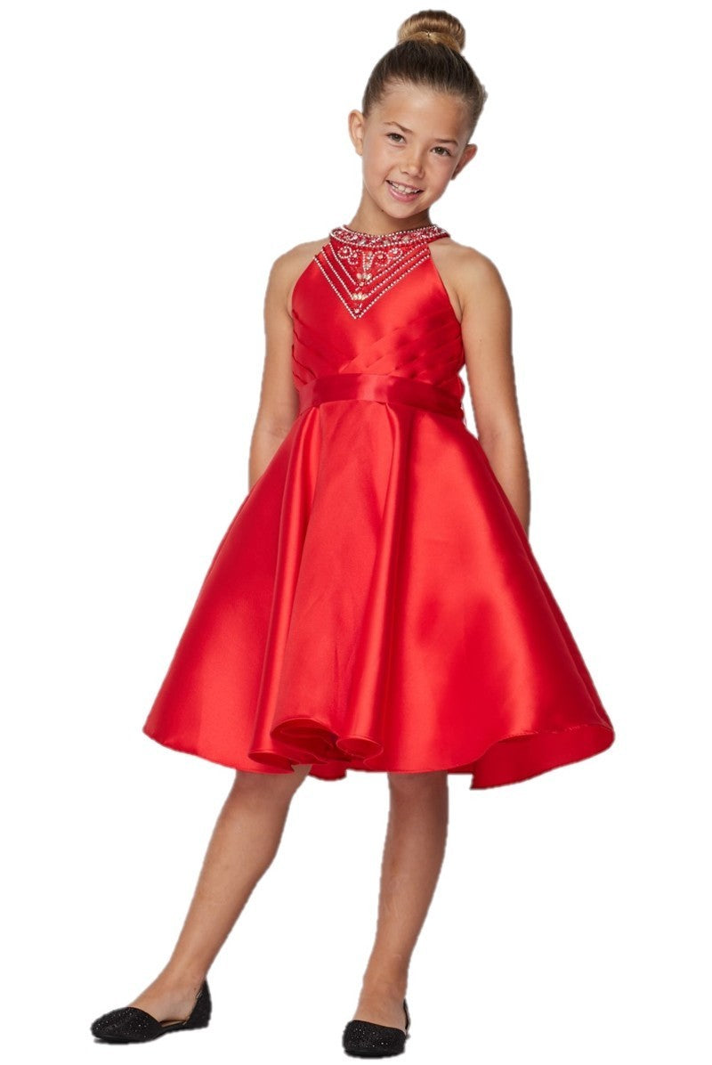 **Elegant Flower Girl Dress for Weddings & Special Occasions - Style 5073 | Perfect for Parties, Baptisms & Formal Events**