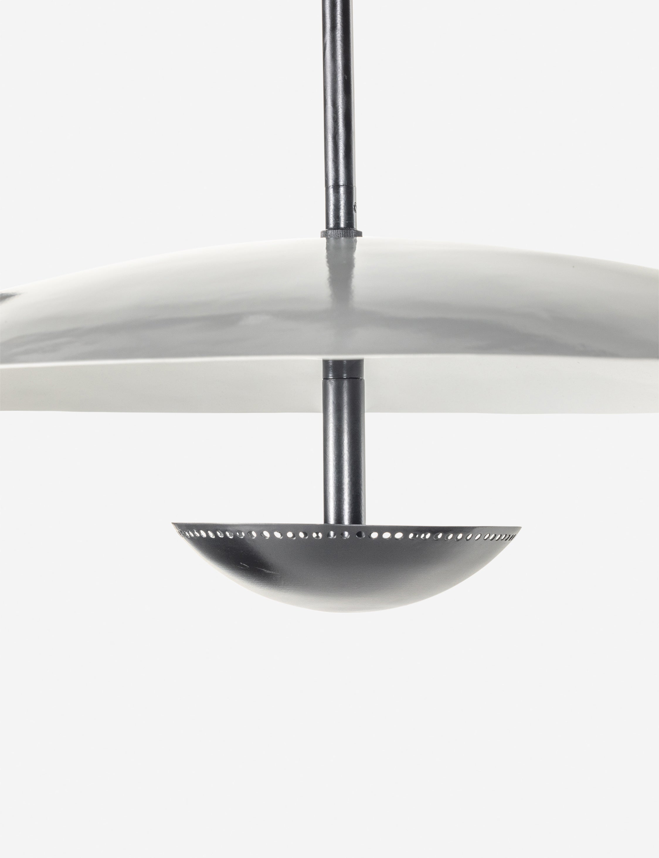 Amna Pendant Light - Modern Glass Hanging Light Fixture for Kitchen Island, Dining Room & Bedroom | Dimmable LED Chandelier with Adjustable Height | Perfect for Home Decor & Interior Design
