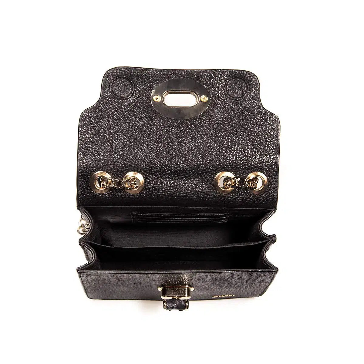 BOD59PI Women's Western Casual Leather Python Shoulder Bag - Stylish Black Crossbody Purse for Everyday Use, Work & Travel