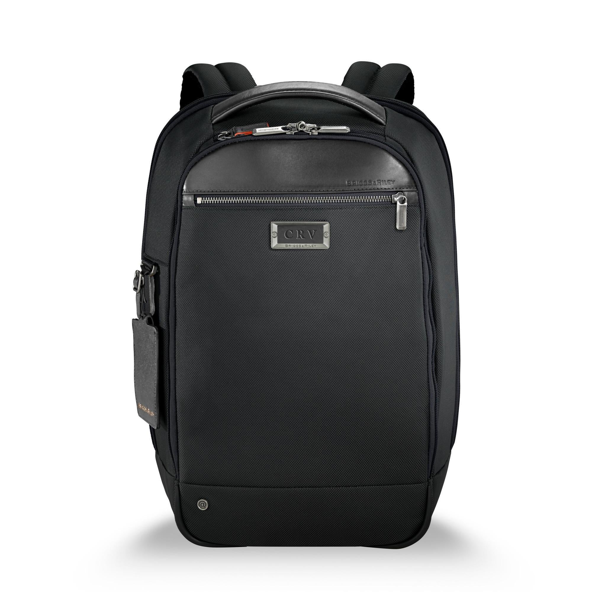 Briggs & Riley @Work Medium Slim Backpack - Lightweight Laptop Backpack for Business Travel & Commuting | Durable Work Backpack for Professionals & Students | Perfect for Office, College & Daily Use