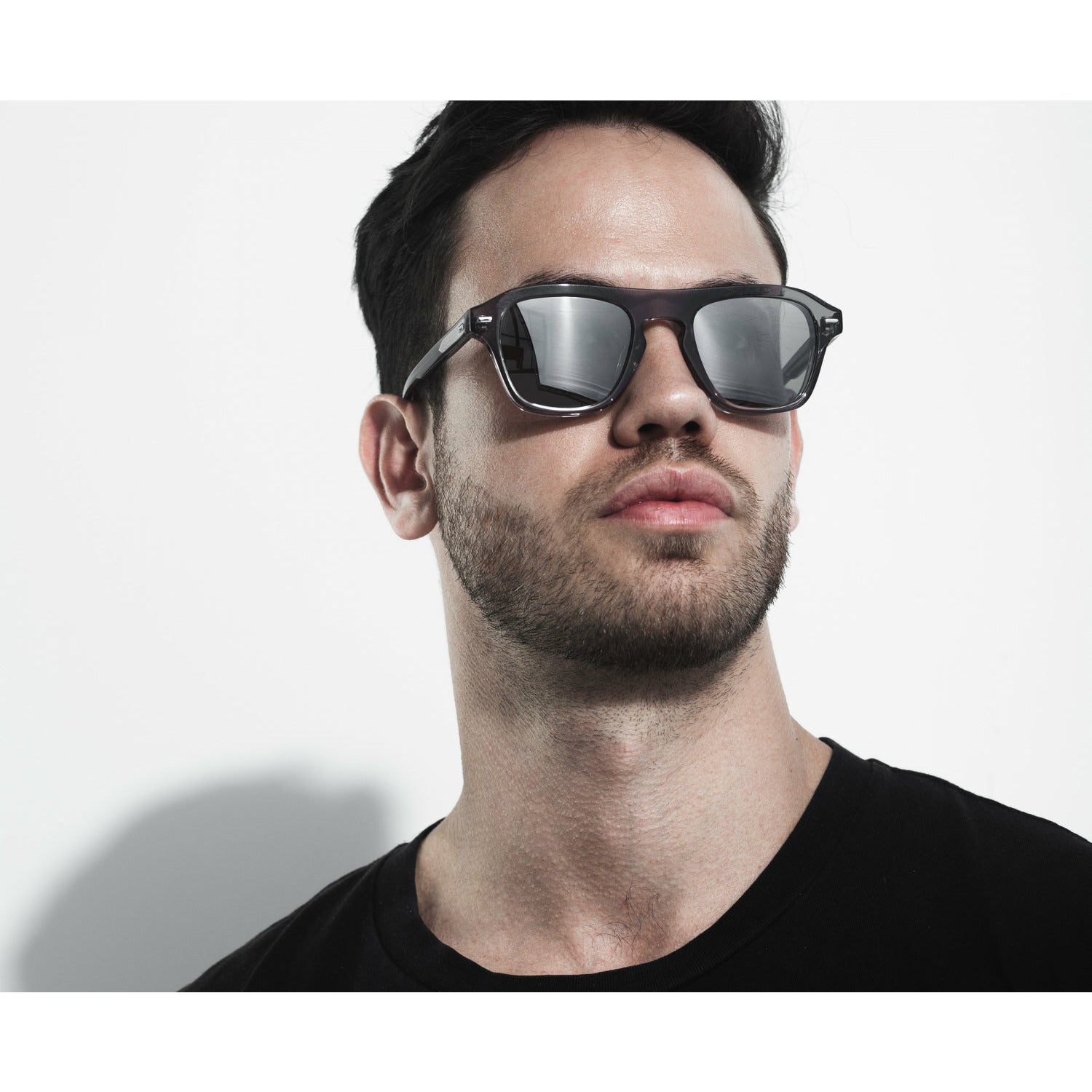 Vaanyard Covenant Storm Grey Silver Mirror Sunglasses - Polarized UV Protection for Men & Women - Perfect for Driving, Running, and Outdoor Activities