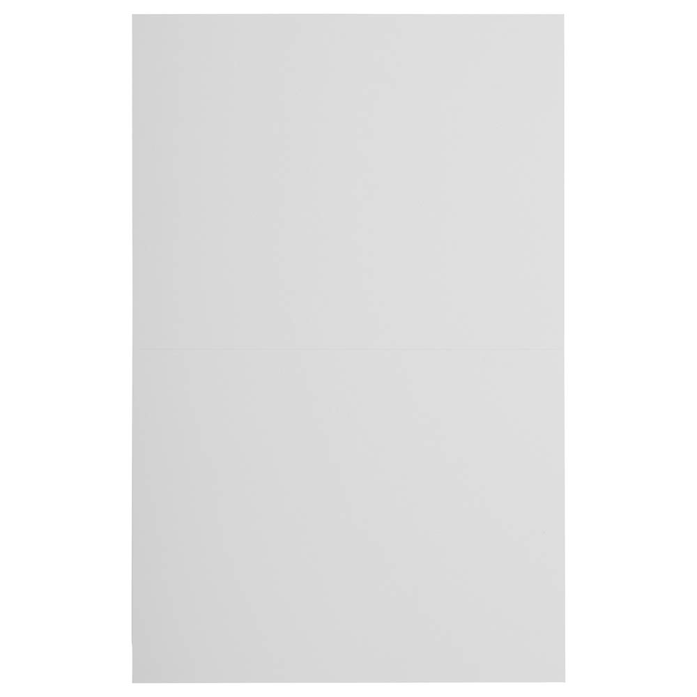 JAM PAPER Blank Foldover Cards - 4 3/8 x 5 7/16 Inches (Fits A2 Envelopes) - Premium White Cardstock - 500 Pack - Perfect for DIY Invitations, Thank You Cards & Wedding Stationery