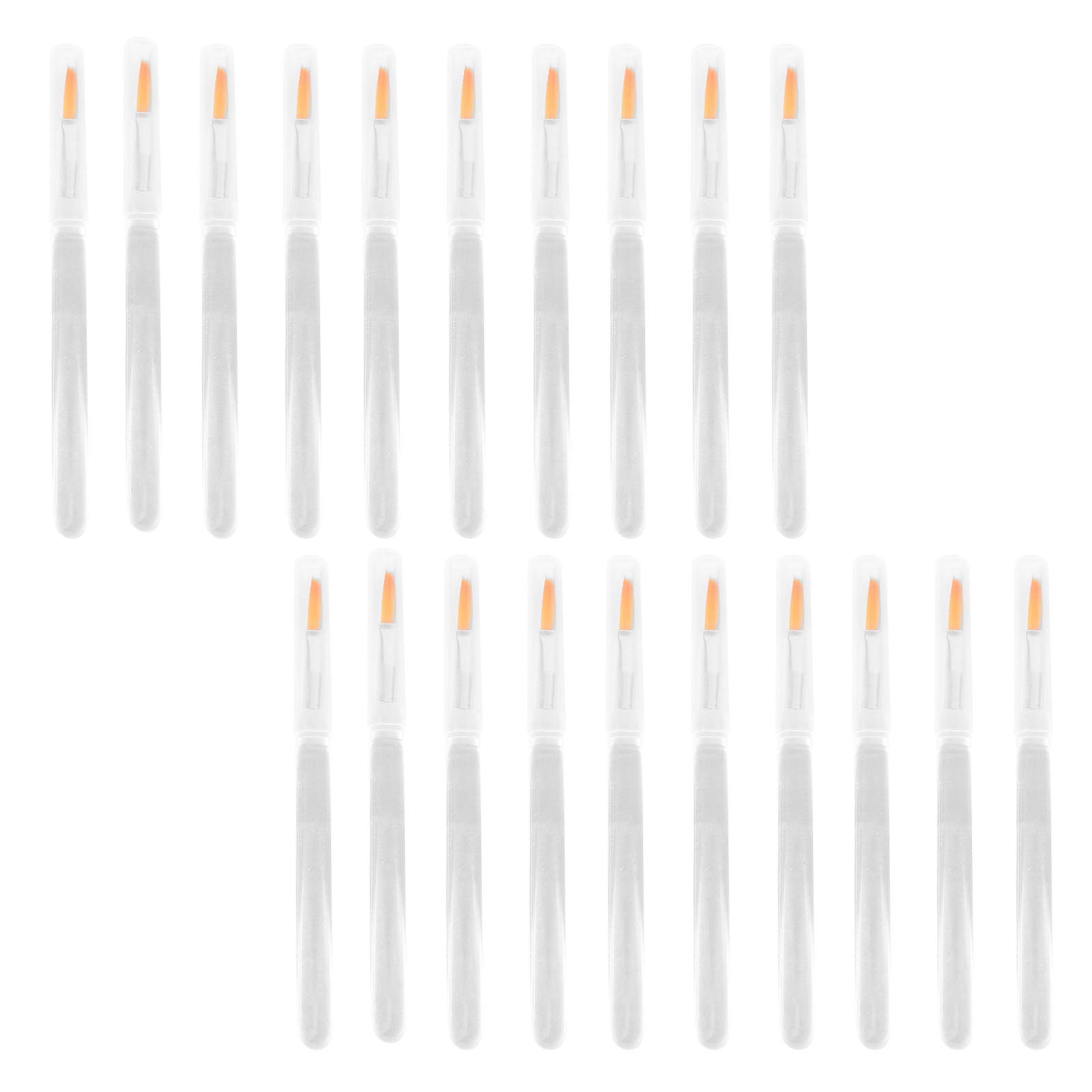 SOLUSTRE 20pcs Disposable Lipstick Applicators - Hygienic Makeup Tools for Lip Gloss, Lipstick & Balm Application - Perfect for Salons, Makeup Artists & Personal Use