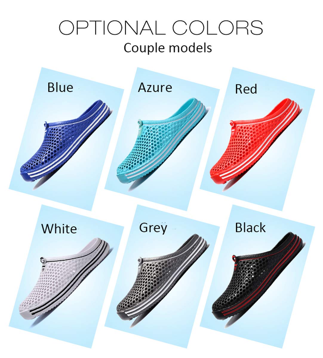 **LIBINXIF Women's Garden Clogs – Breathable Water Shoes for Beach, Pool & Shower – Comfortable Slip-On Slippers for Walking, Bathing & Outdoor Activities**