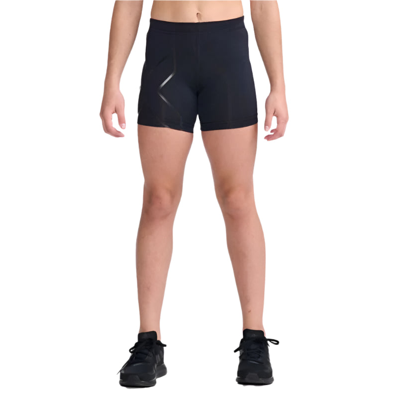 2XU Girls Compression 1/2 Shorts - High-Performance Running & Training Shorts for Active Girls - Perfect for Gym, Track & Sports Activities