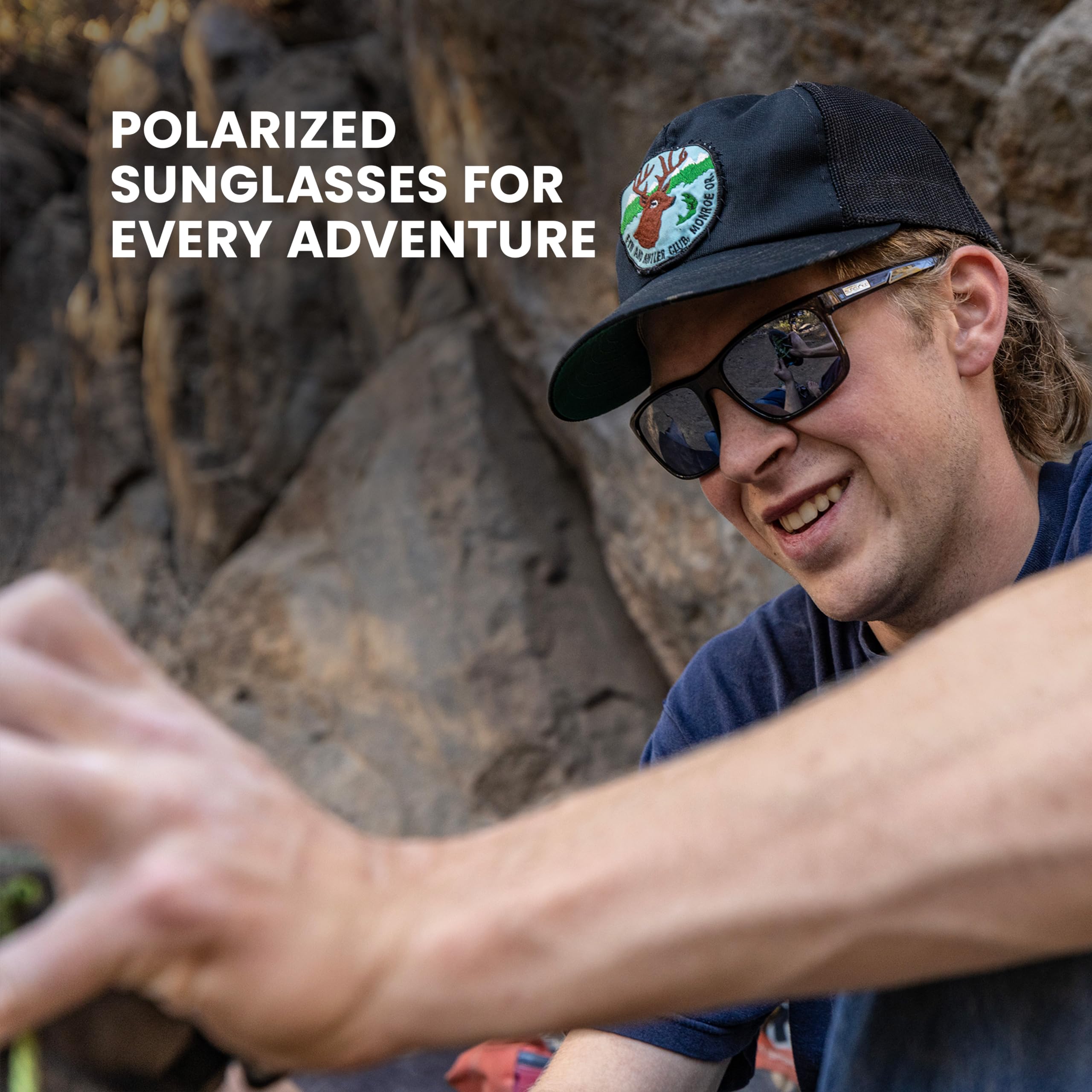 Suncloud Range Polarized Sunglasses for Men & Women - 100% UV Protection, Comfortable Fit & Trendy Design - Perfect for Driving, Beach, Hiking & Outdoor Activities