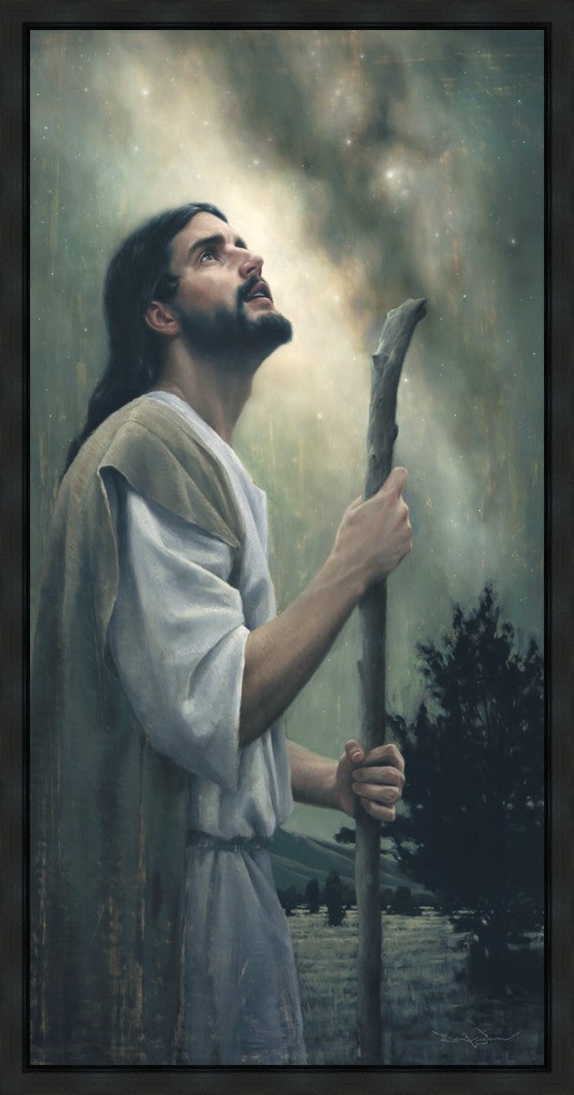 In Awe of His Creations Gallery Wrap Canvas - Religious Wall Art Decor for Home & Church - Perfect for Living Room, Bedroom & Worship Spaces