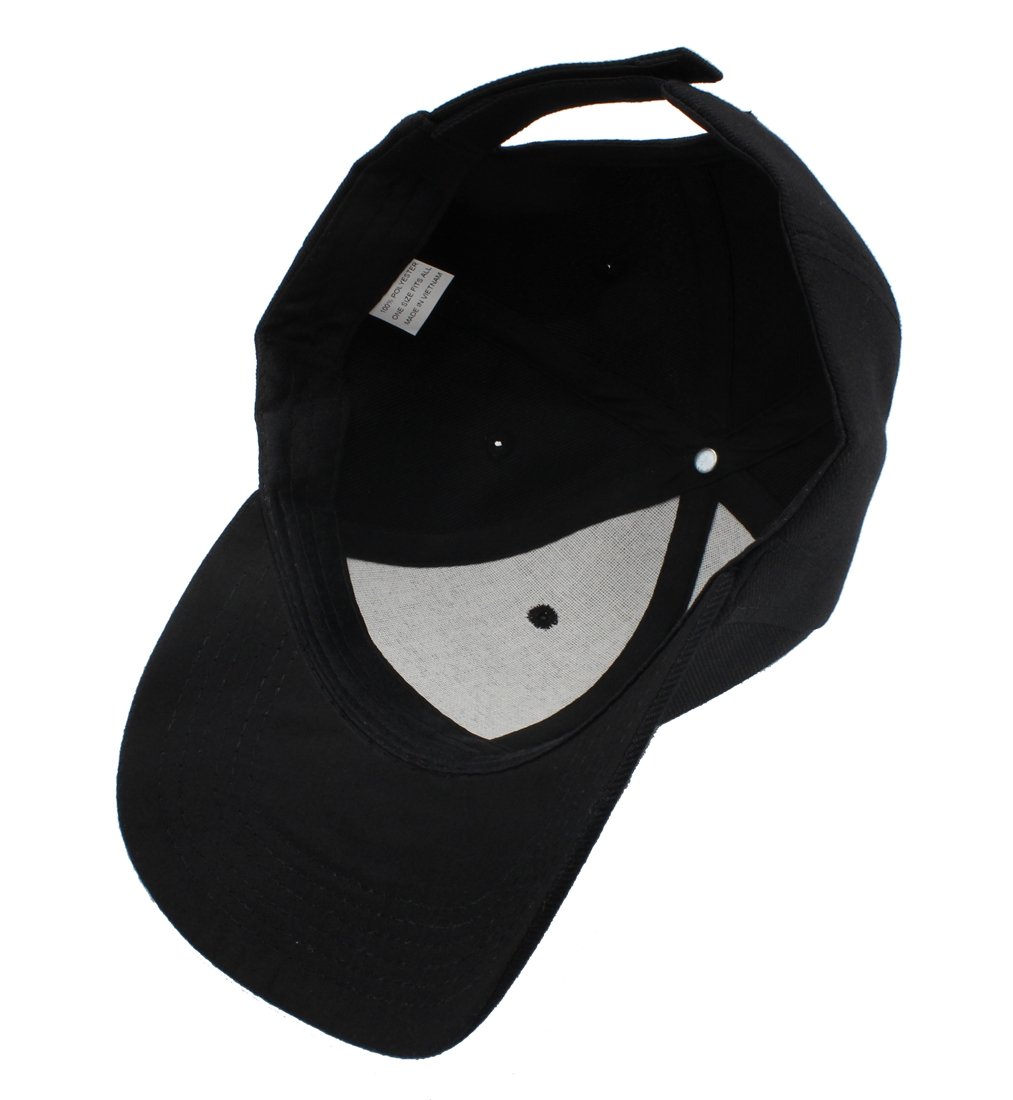 Classic Plain Baseball Cap - Adjustable Velcro Strap Unisex Hat for Men & Women | Perfect for Outdoor Sports, Casual Wear & Sun Protection