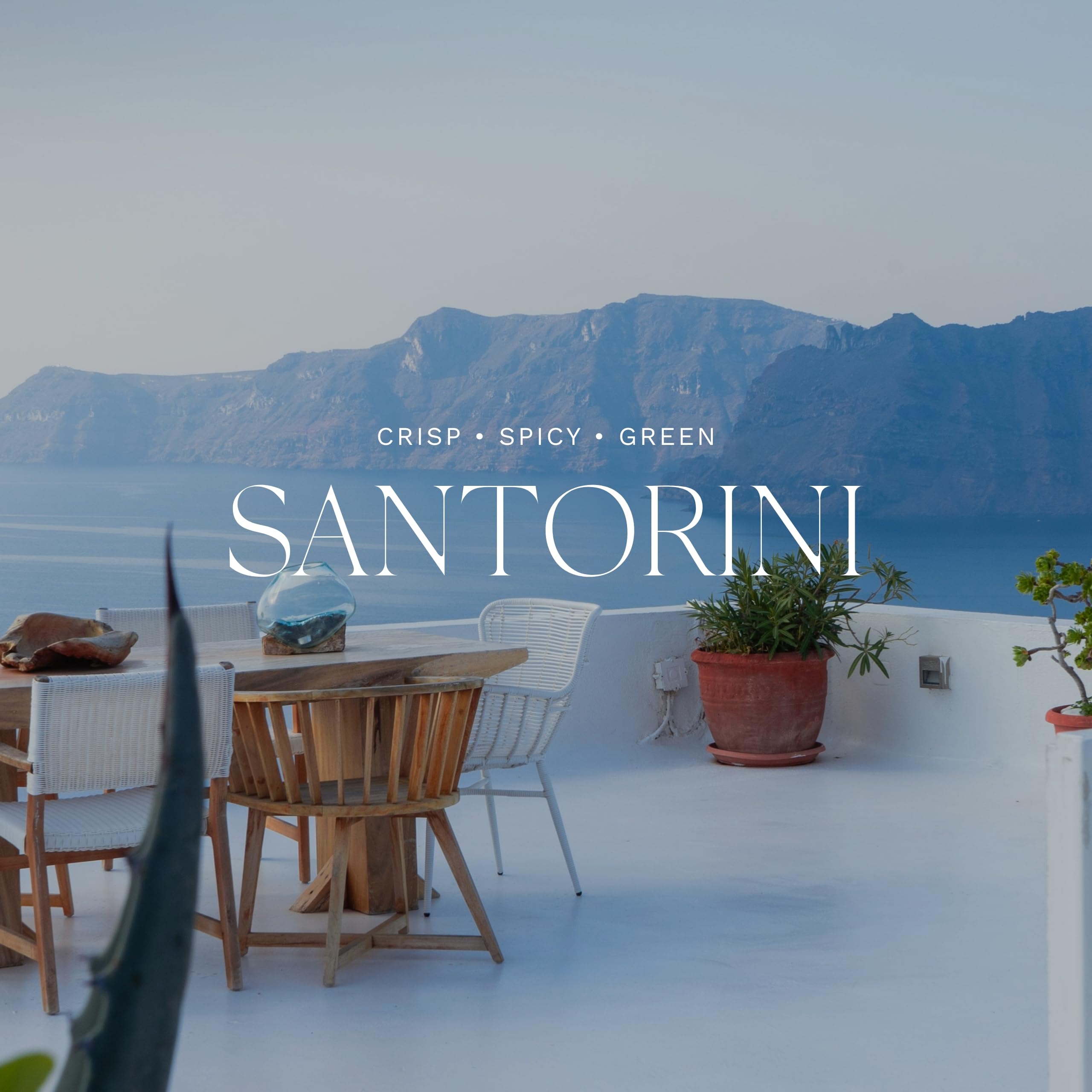 Antica Farmacista Santorini Home Ambiance Diffuser - 16.9 Fl Oz Aromatherapy Essential Oil Diffuser for Relaxation, Spa & Bedroom Decor