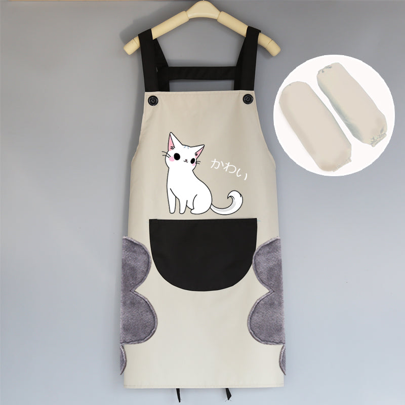 Waterproof & Oily Pet Bathing Apron for Men & Women - Durable Dog Grooming Smock for Bath Time & Vet Visits
