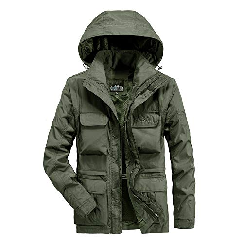Men's Breathable Casual Jacket for Autumn & Winter - Office & Outdoor Wear | Lightweight Coat for Work, Travel & Daily Use