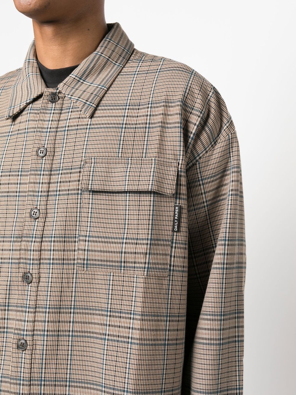 DAILY PAPER Beige Casual Shirt for Men | Trendy Streetwear & Everyday Wear | Perfect for Outings, Work & Casual Events