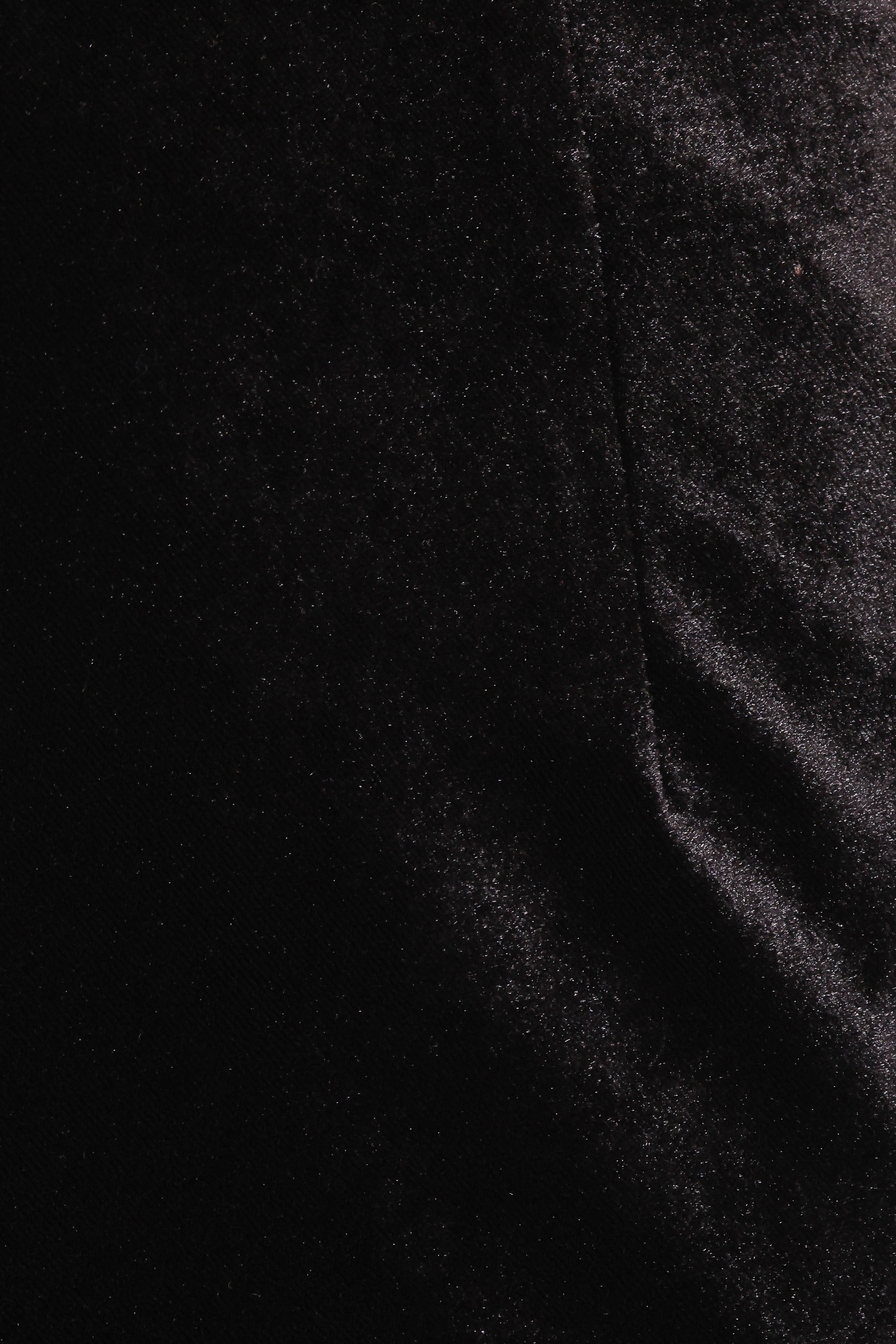 Luxury Fallen Velvet Top for Women - Soft & Elegant Black Blouse for Parties, Dates & Evening Events