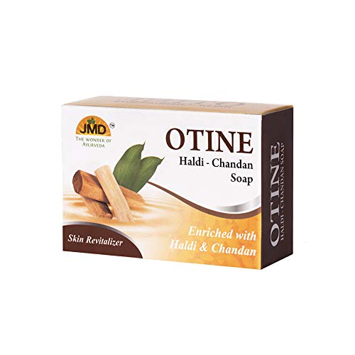 OTINE Haldi Chandan Soap - Pack of 2 | Natural Turmeric & Sandalwood Soap for Glowing Skin | Perfect for Daily Skincare & Ayurvedic Beauty Routine