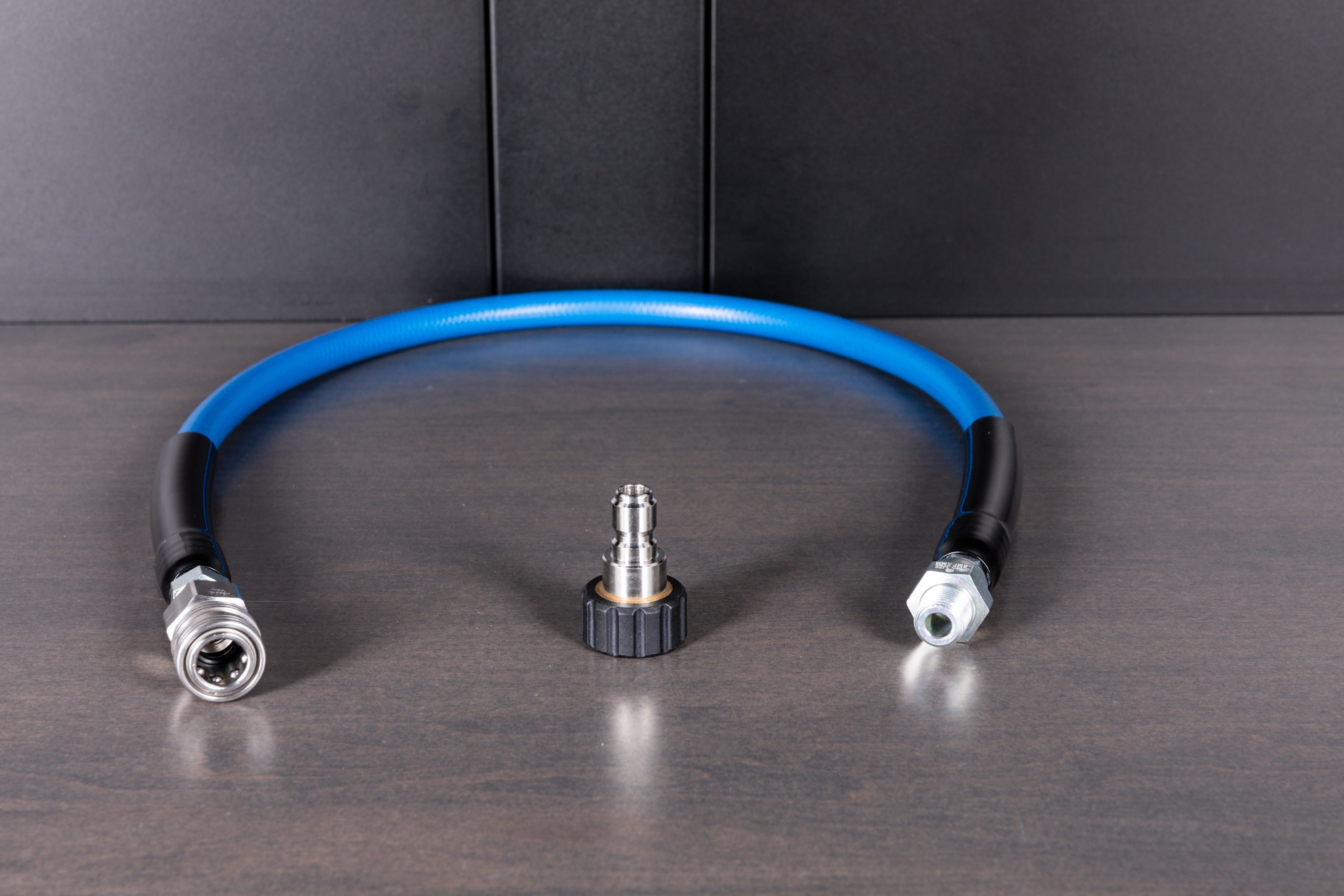 3/8 Inch High Pressure Jumper Hose Kit - Heavy Duty Hydraulic Hose for Industrial, Automotive & Agricultural Use - Perfect for Hydraulic Systems, Construction Equipment & Farm Machinery
