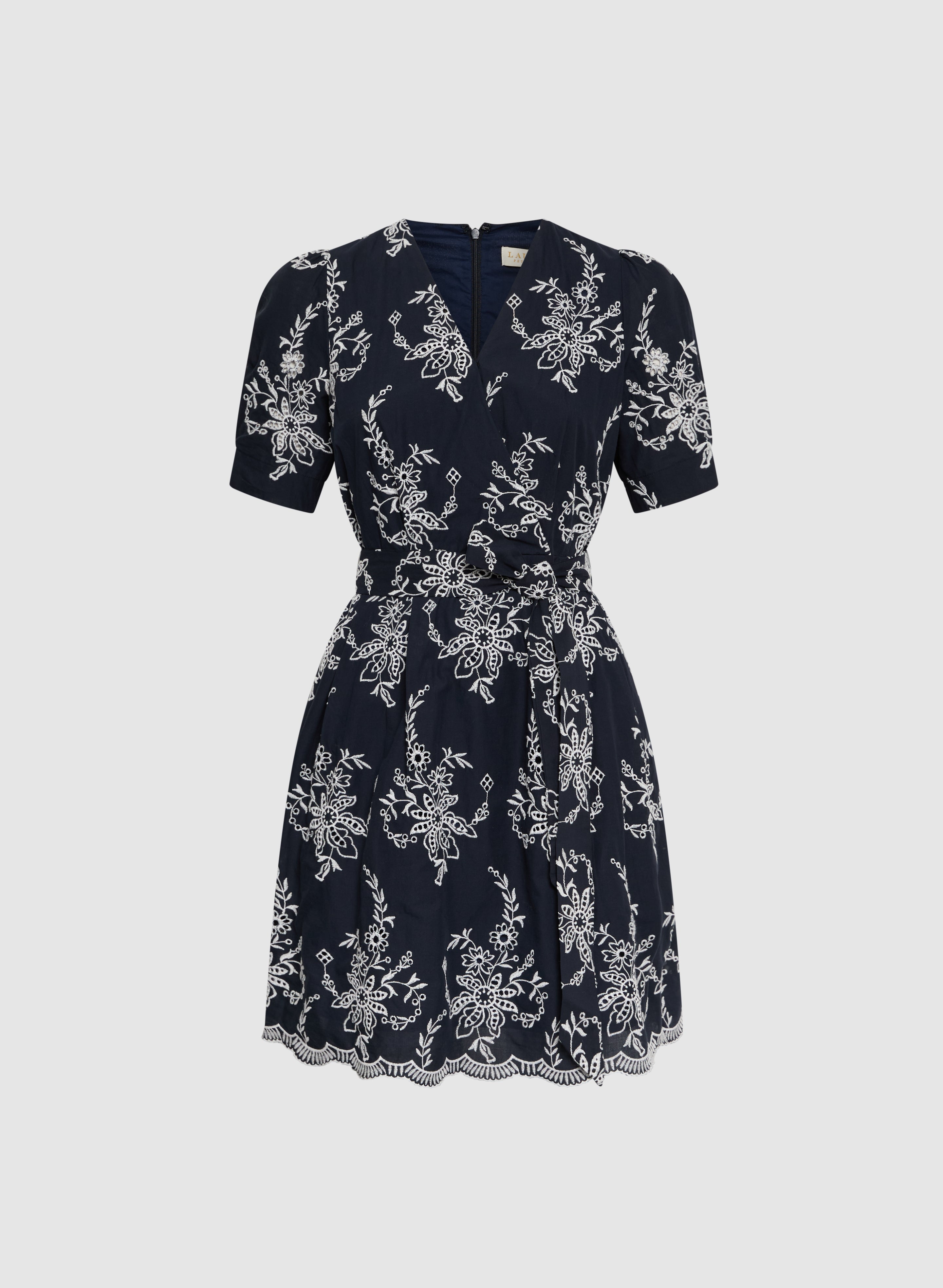 Embroidered Floral Dress for Women - Elegant Summer Maxi Dress with V-Neck & Flowy Design | Perfect for Beach Vacations, Weddings & Date Nights