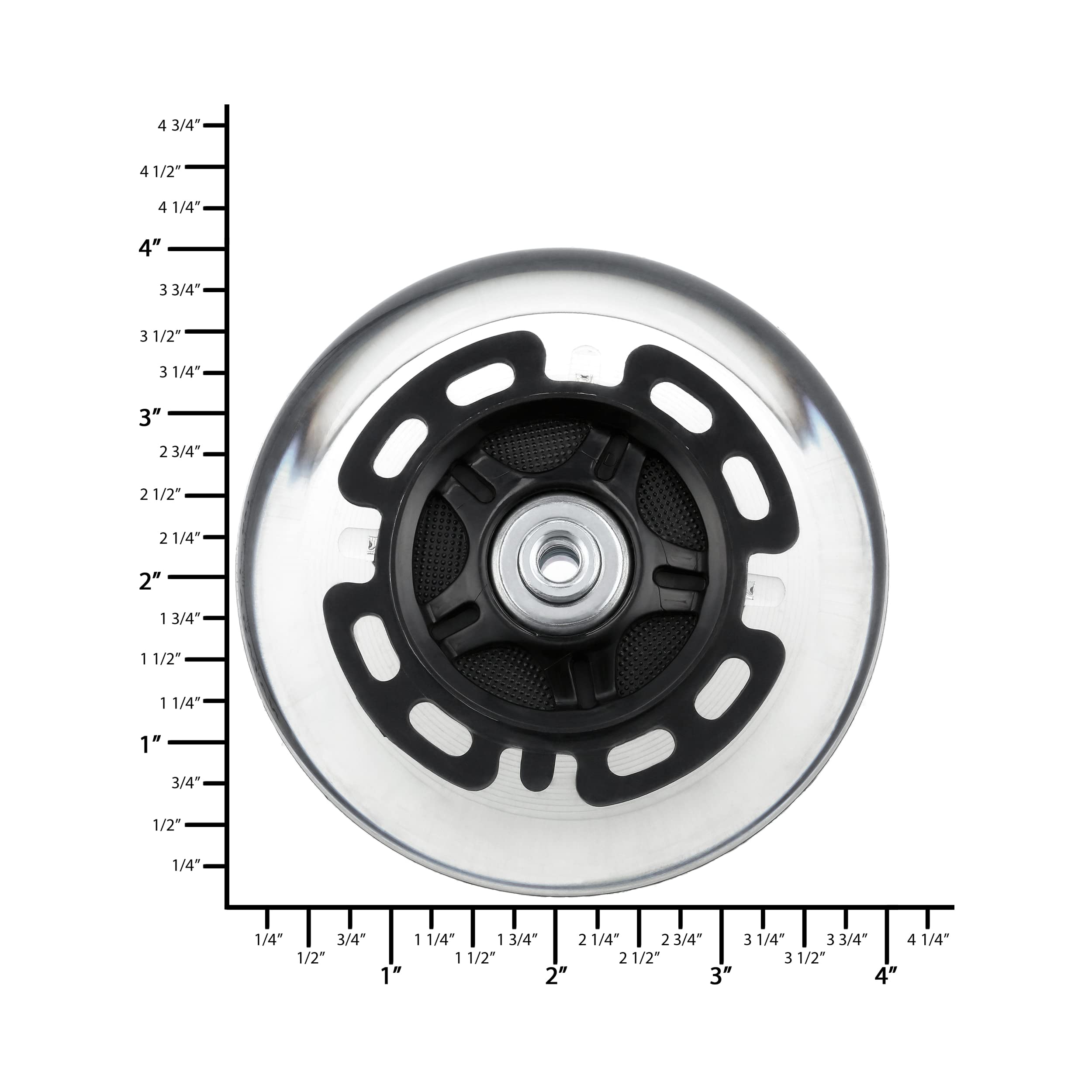 in-Line Skate Wheel with LED Lights - Multi-Color Glowing Wheels for Night Skating & Outdoor Fun