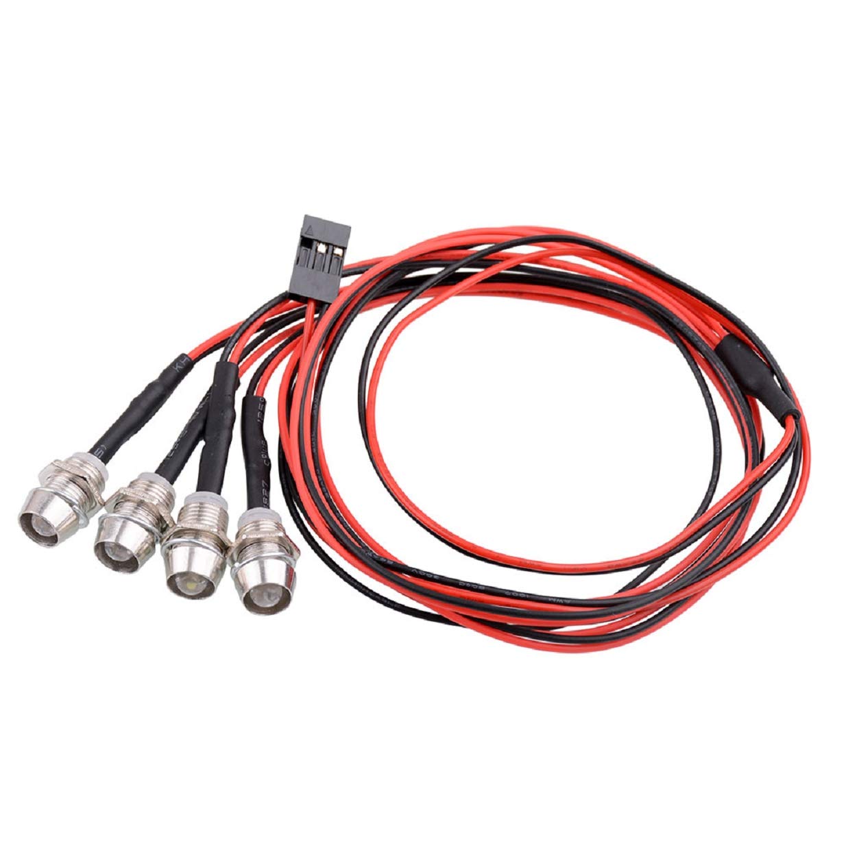 4LEDs RC Car Light Kit for Traxxas HSP Tamiya - Off-Road Crawling