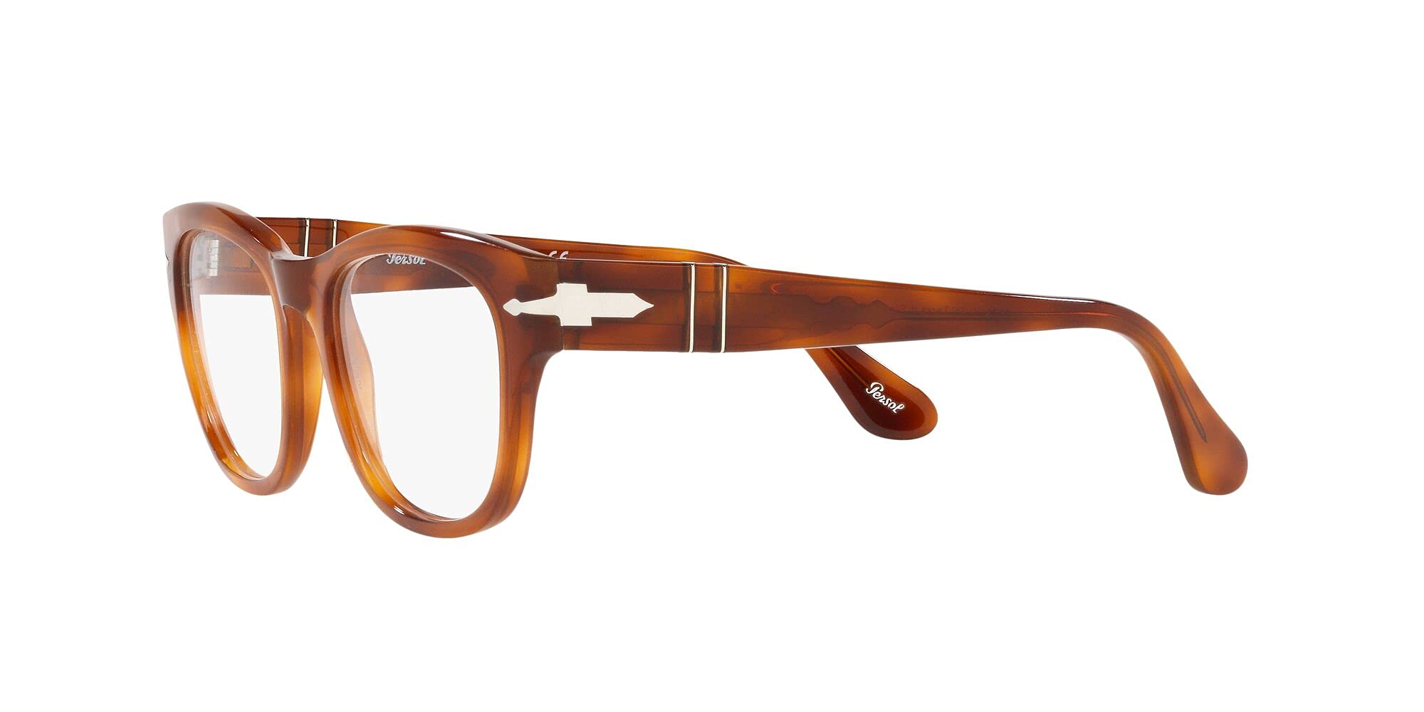 Persol Women's Po3270v Square Prescription Eyeglass Frames - Stylish & Durable for Work, Reading & Everyday Wear