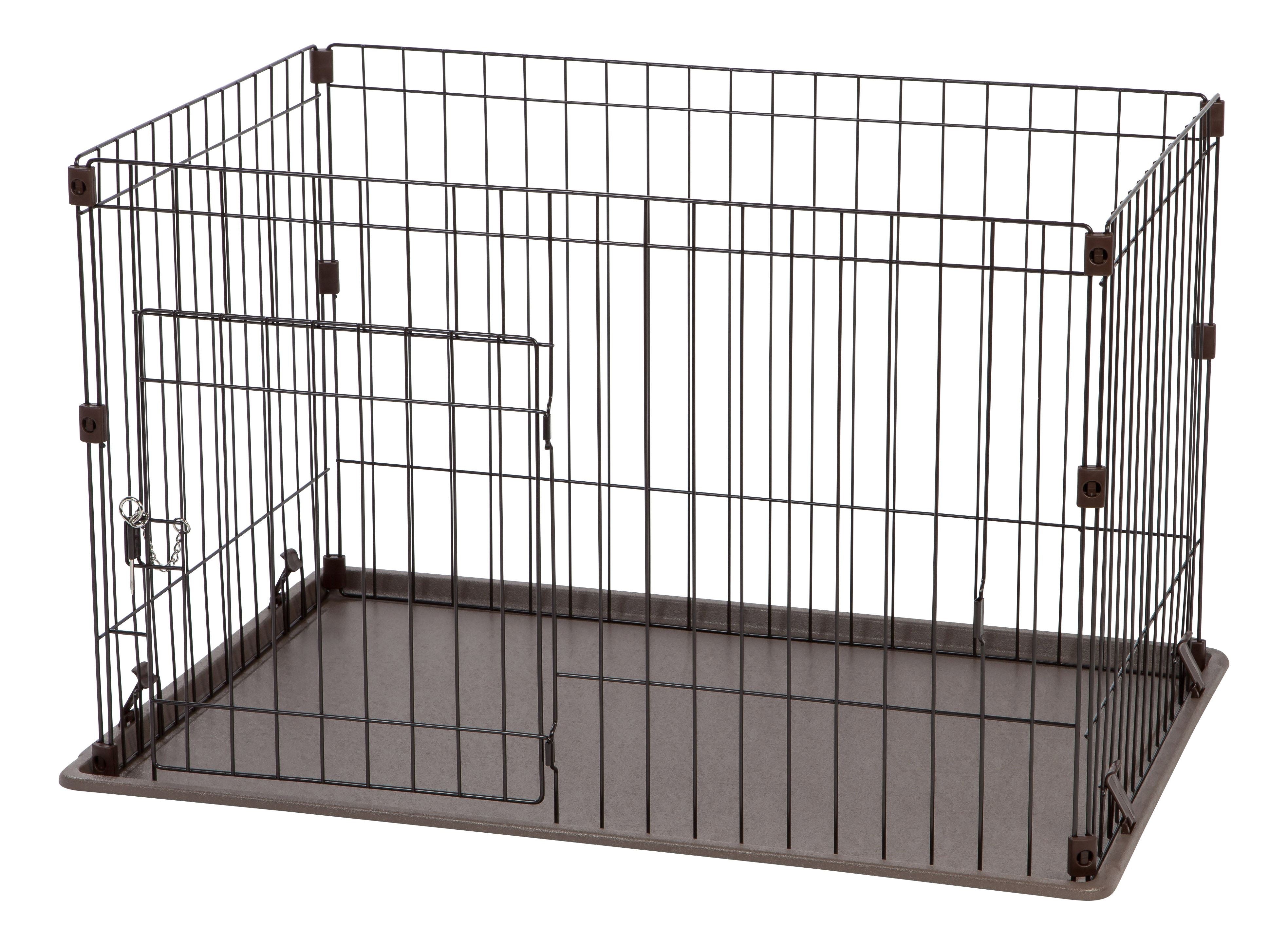 Small Animal Wire Cage for Hamsters, Guinea Pigs & Rabbits - Durable Metal Pet Enclosure with Removable Tray - Perfect for Indoor & Outdoor Use, Playpen, Travel Carrier