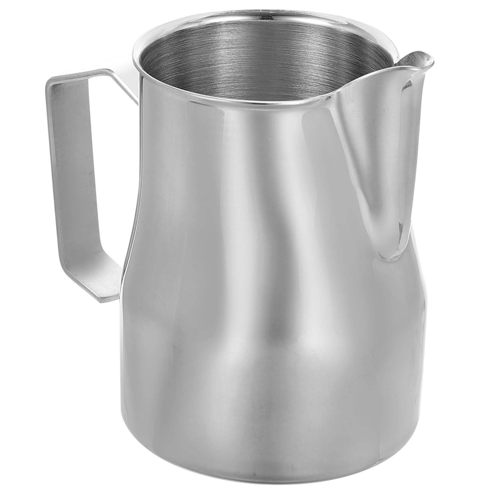 CAXUSD Stainless Steel Milk Frothing Pitcher - Portable Handheld Foam Cup for Coffee, Espresso & Latte Art - Perfect for Home Baristas & Coffee Shops
