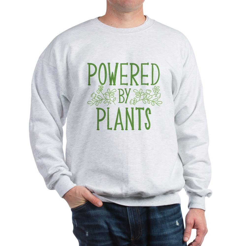 Powered by Plants Eco-Friendly Sweatshirt for Women & Men | Sustainable Casual Wear for Everyday Comfort | Perfect for Outdoors, Lounging & Eco-Conscious Lifestyle