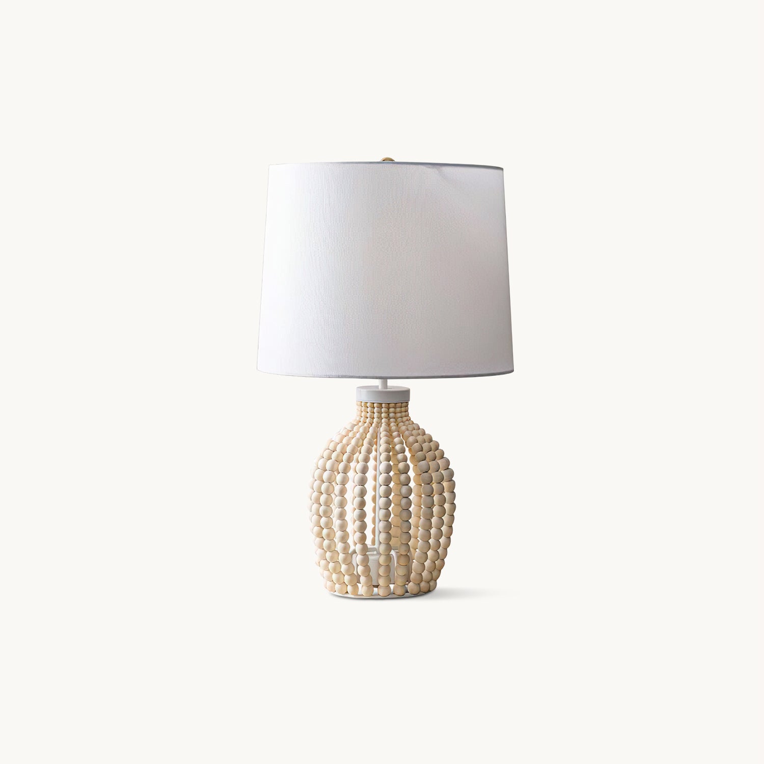 Rowan Beaded Table Lamp - Elegant Handcrafted Glass Bead Lighting for Bedroom, Living Room & Office Decor | Perfect for Home, Apartment & Workspace Ambiance