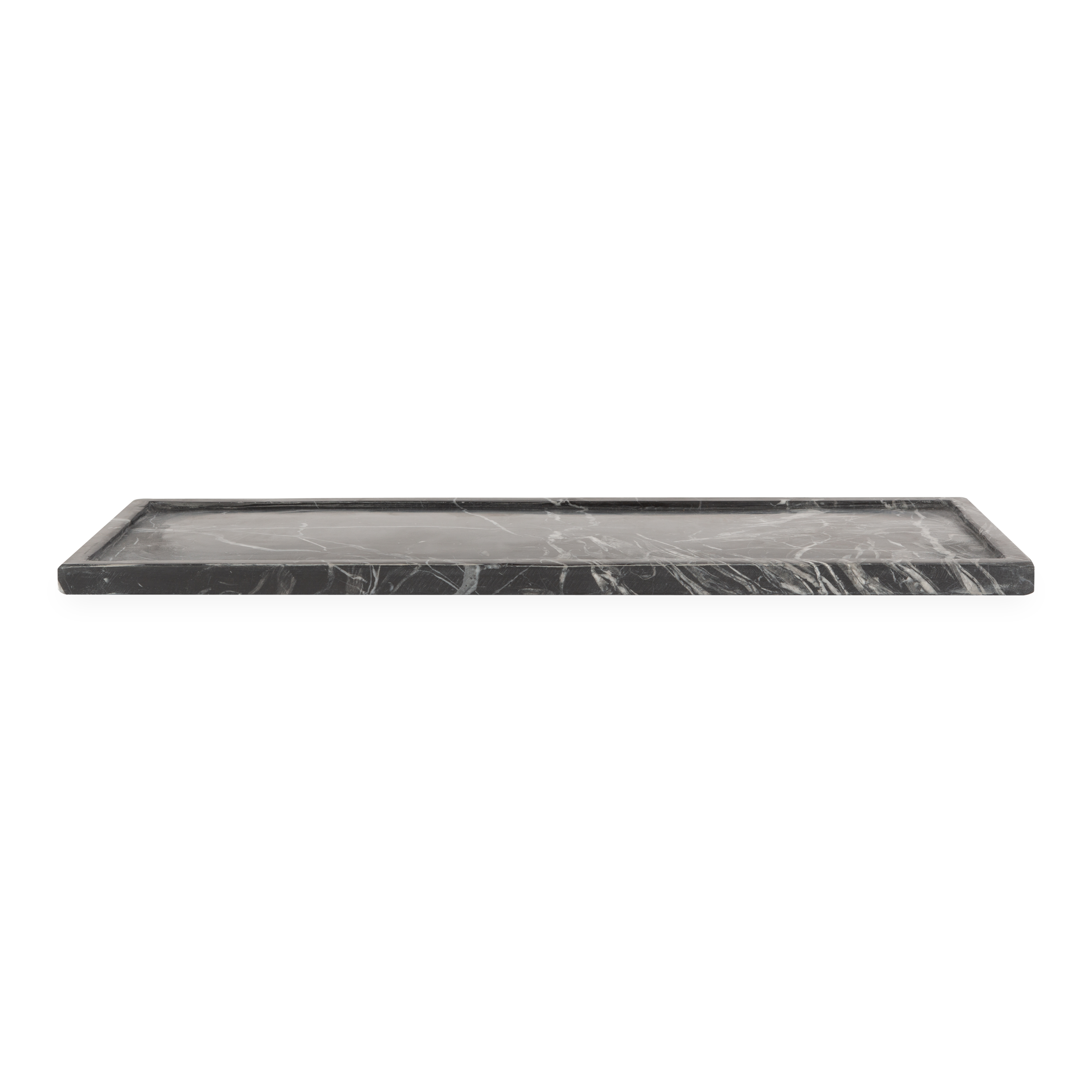 Black Marble Soap Dish - Elegant Bathroom Organizer for Luxury Showers & Spa Decor | Perfect for Modern & Minimalist Bathrooms