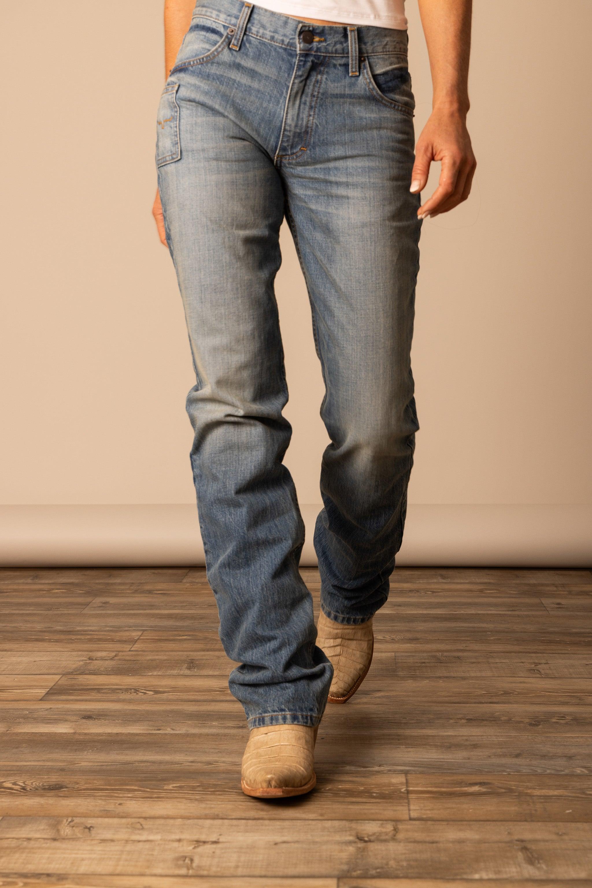 Women's High-Rise Mid Wash Skinny Jeans by Brooks - Perfect for Casual Outfits, Work & Date Nights